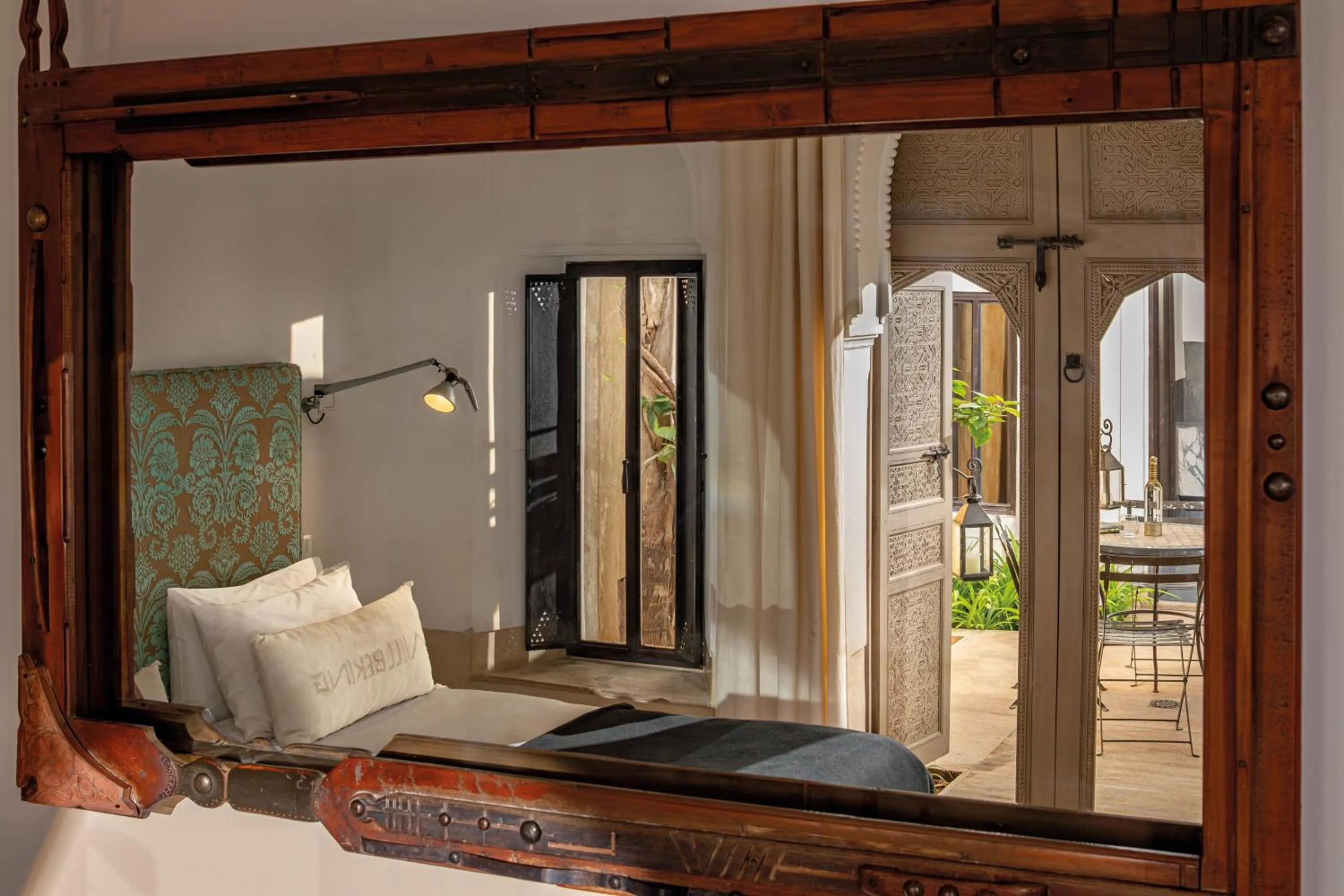 Bed in Riad Jaaneman