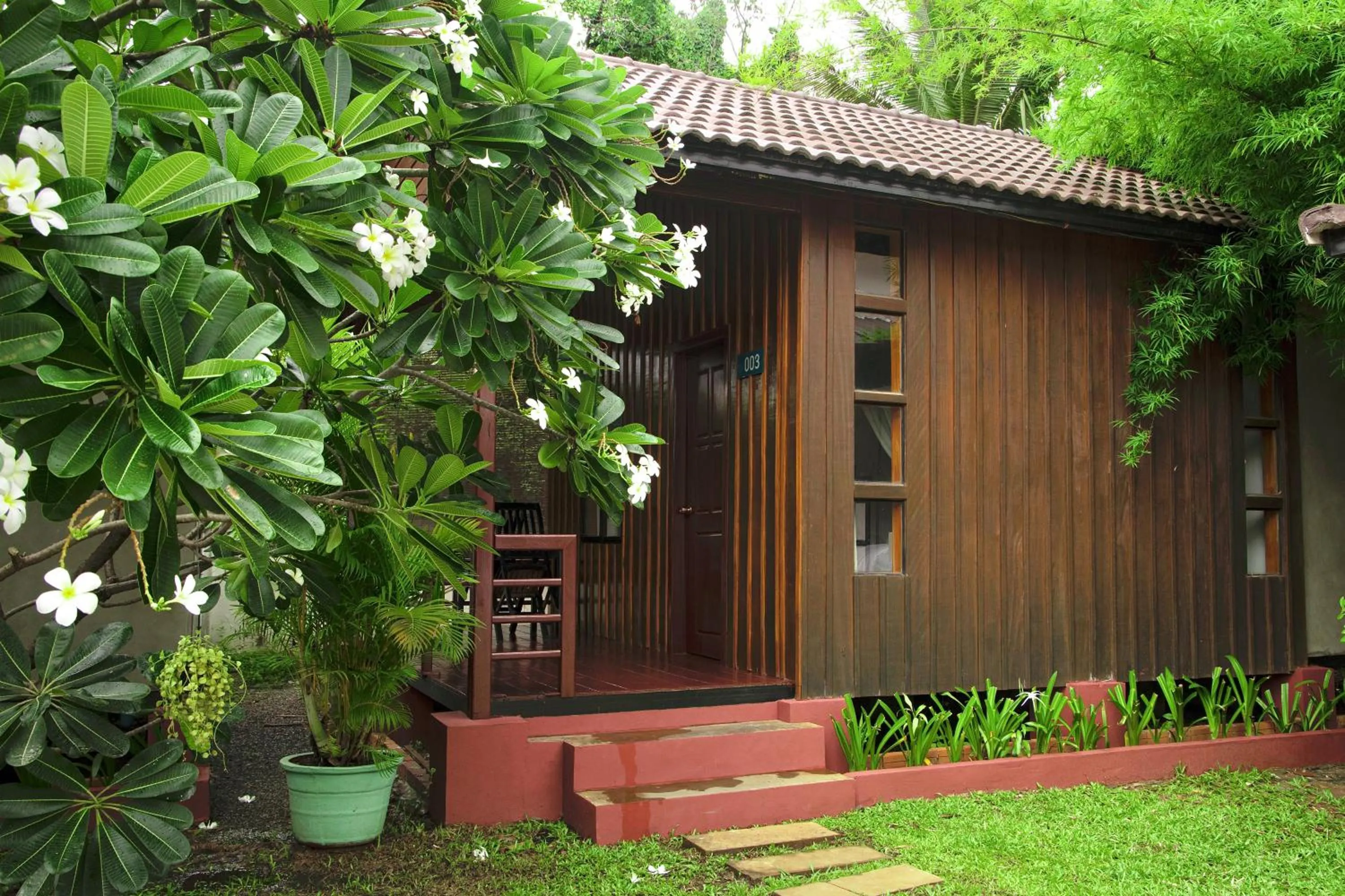 Garden in Habana Angkor Boutique Hotel