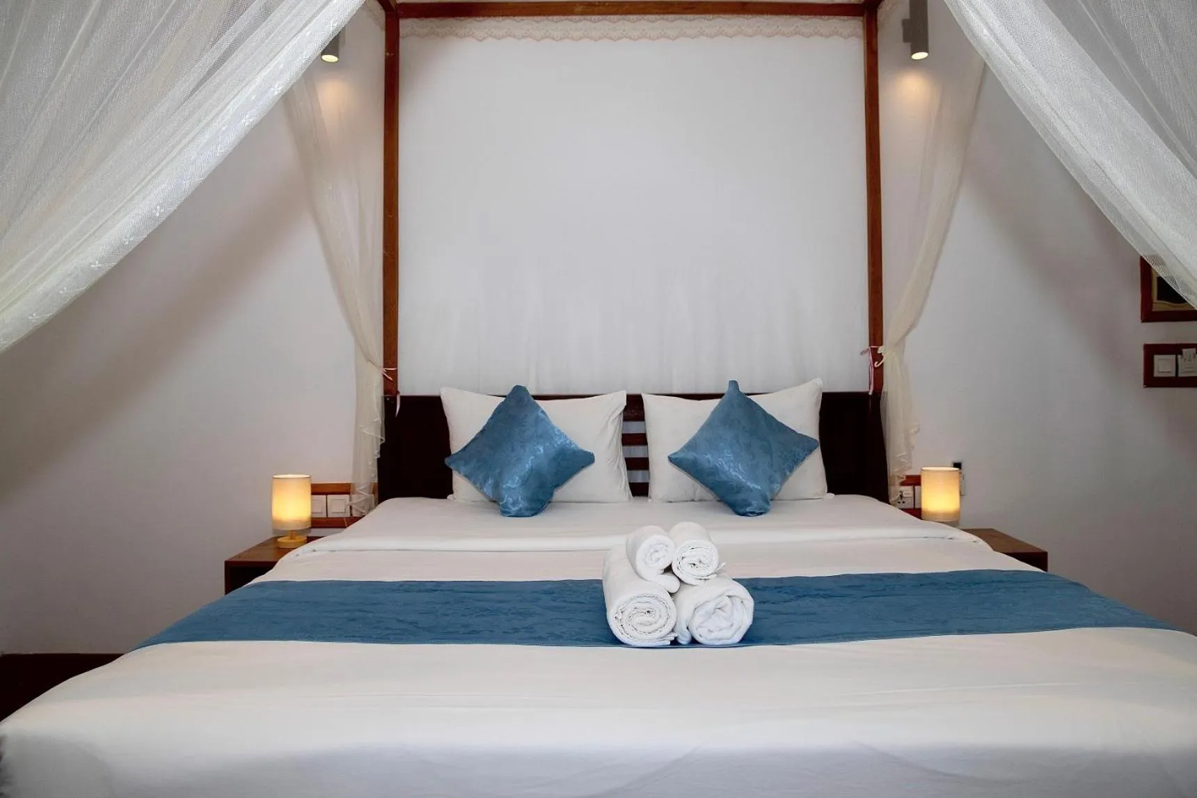 Bed in Habana Angkor Boutique Hotel