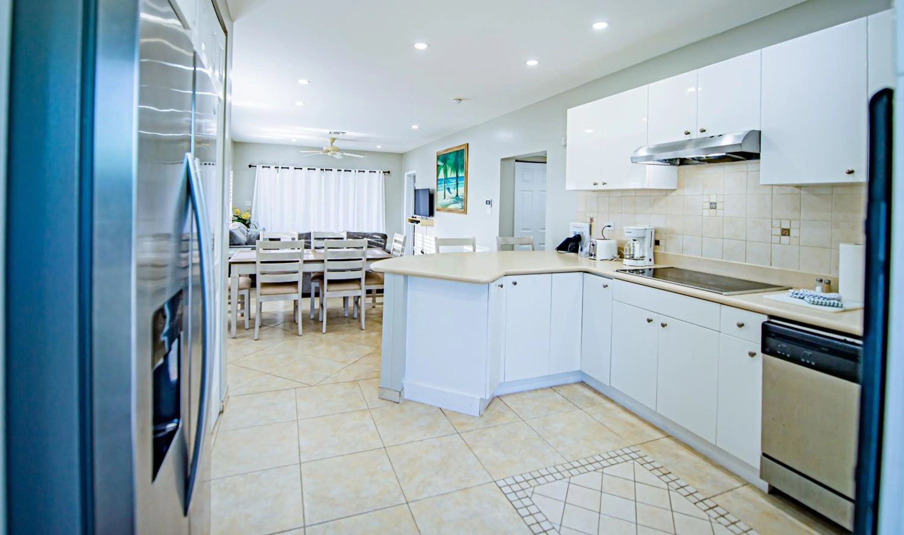 kitchen in Seven Mile Beach Resort