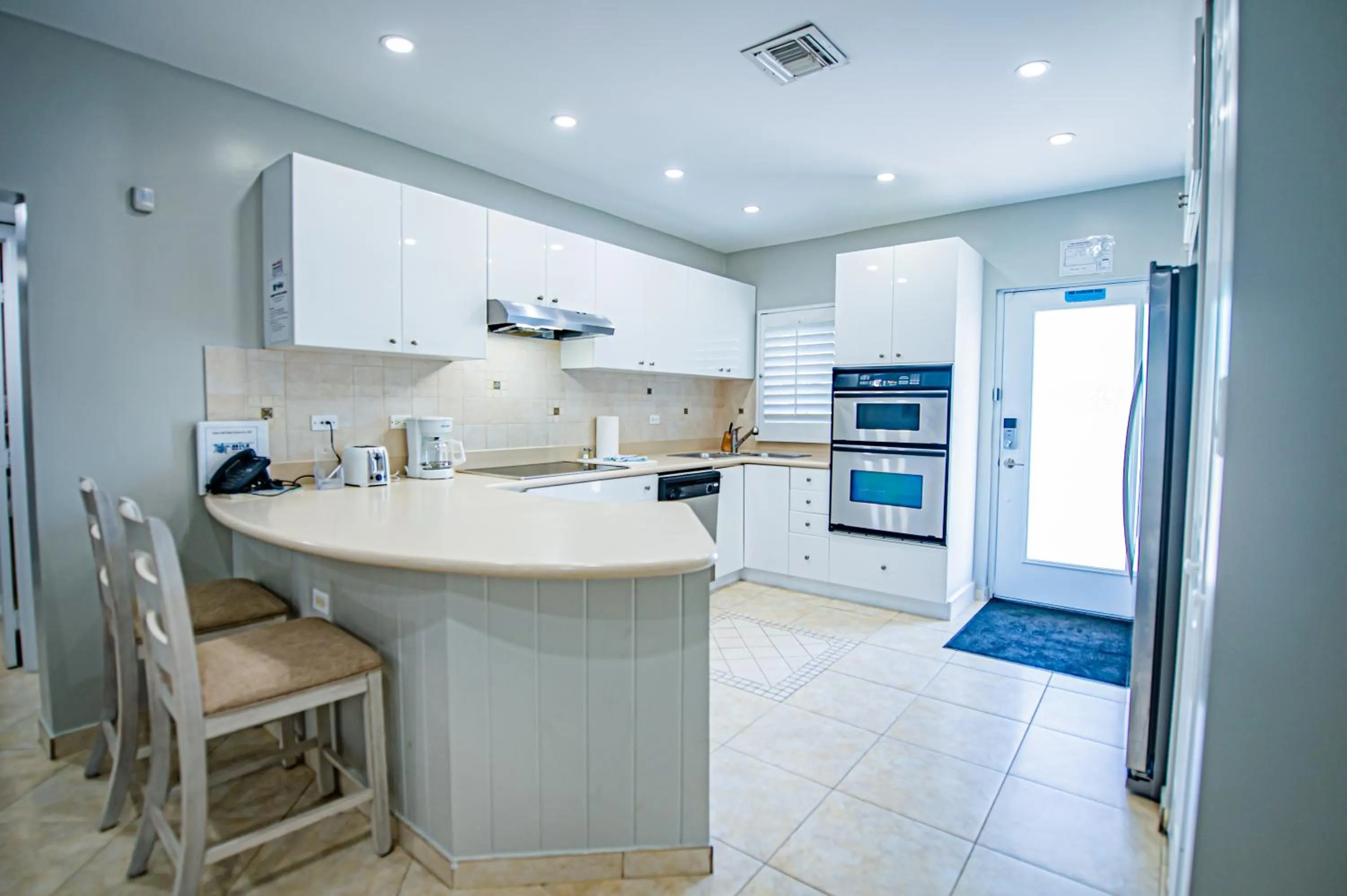 kitchen in Seven Mile Beach Resort