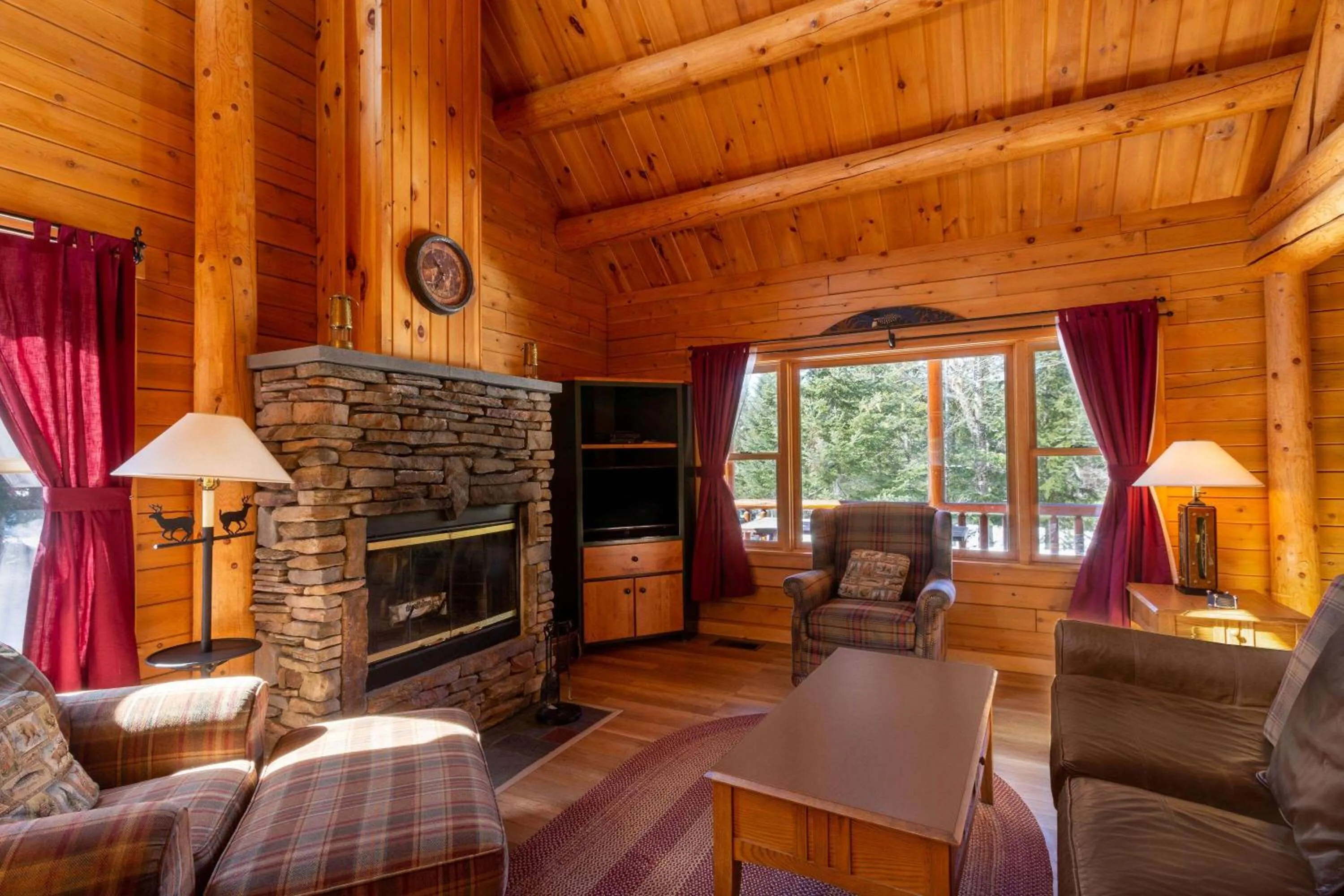 Bed in Rangeley Lake Resort a Ramada by Wyndham