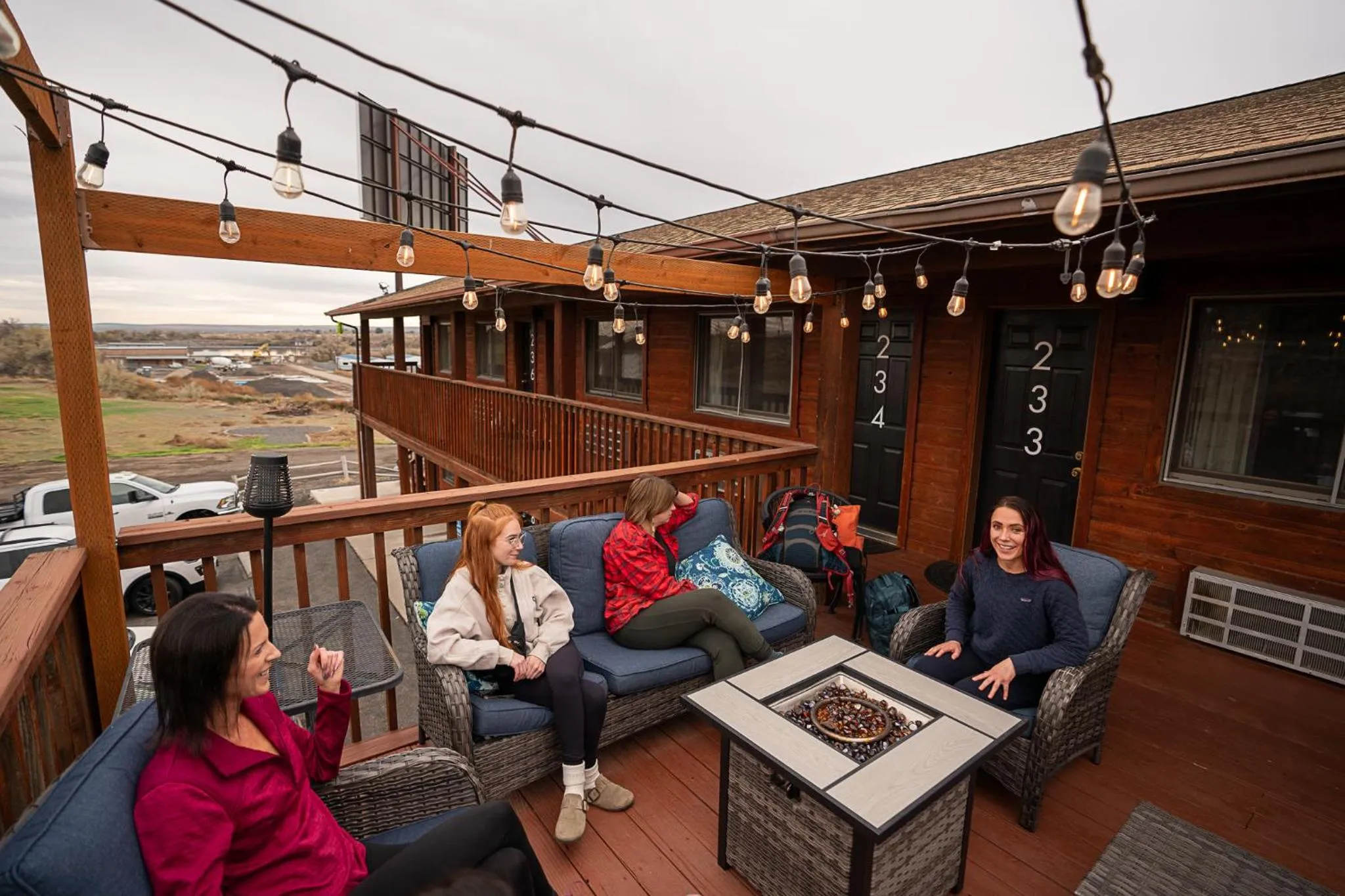 Balcony/Terrace in Hagerman Valley Inn