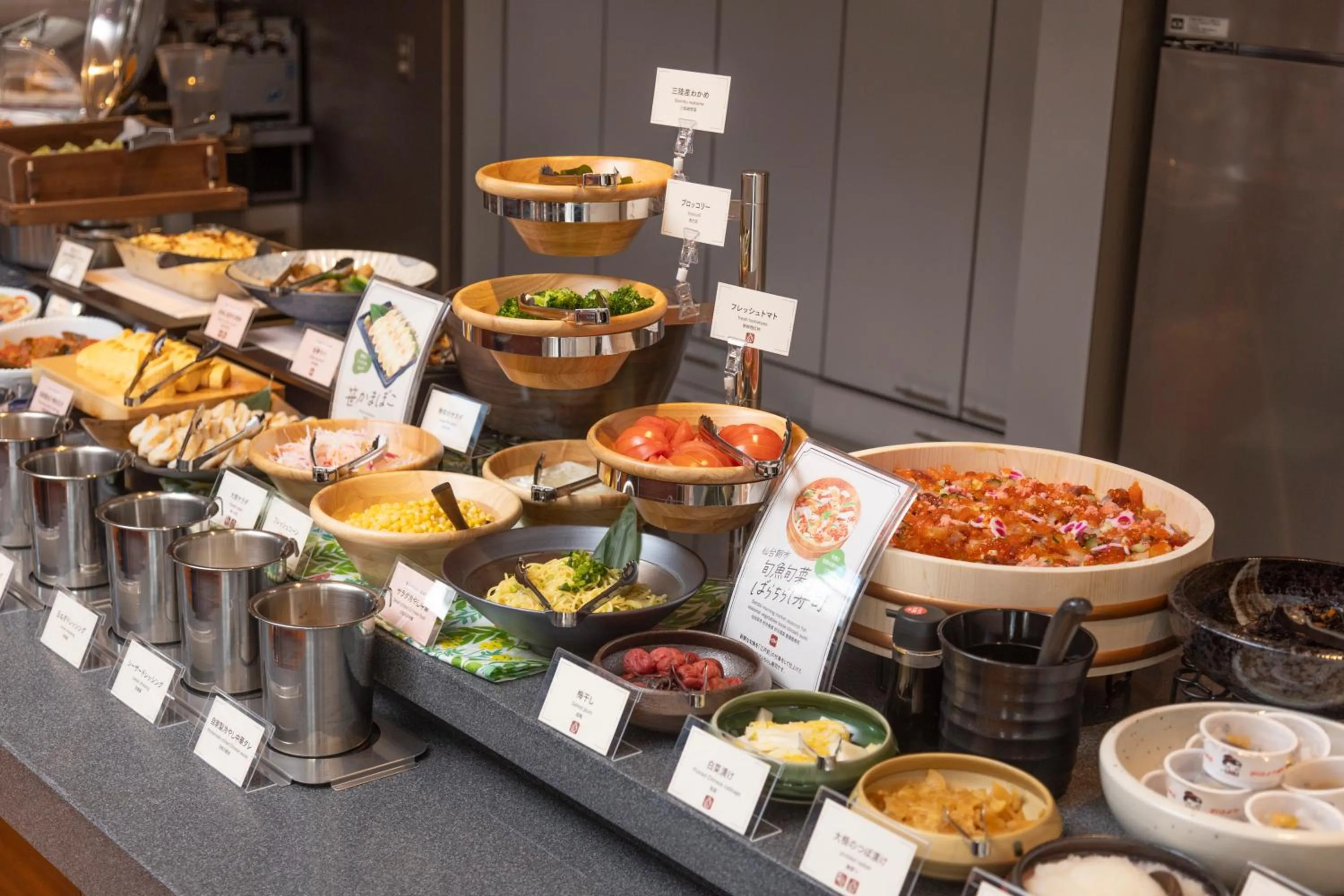 Breakfast in KOKO HOTEL Sendai Kotodai Park