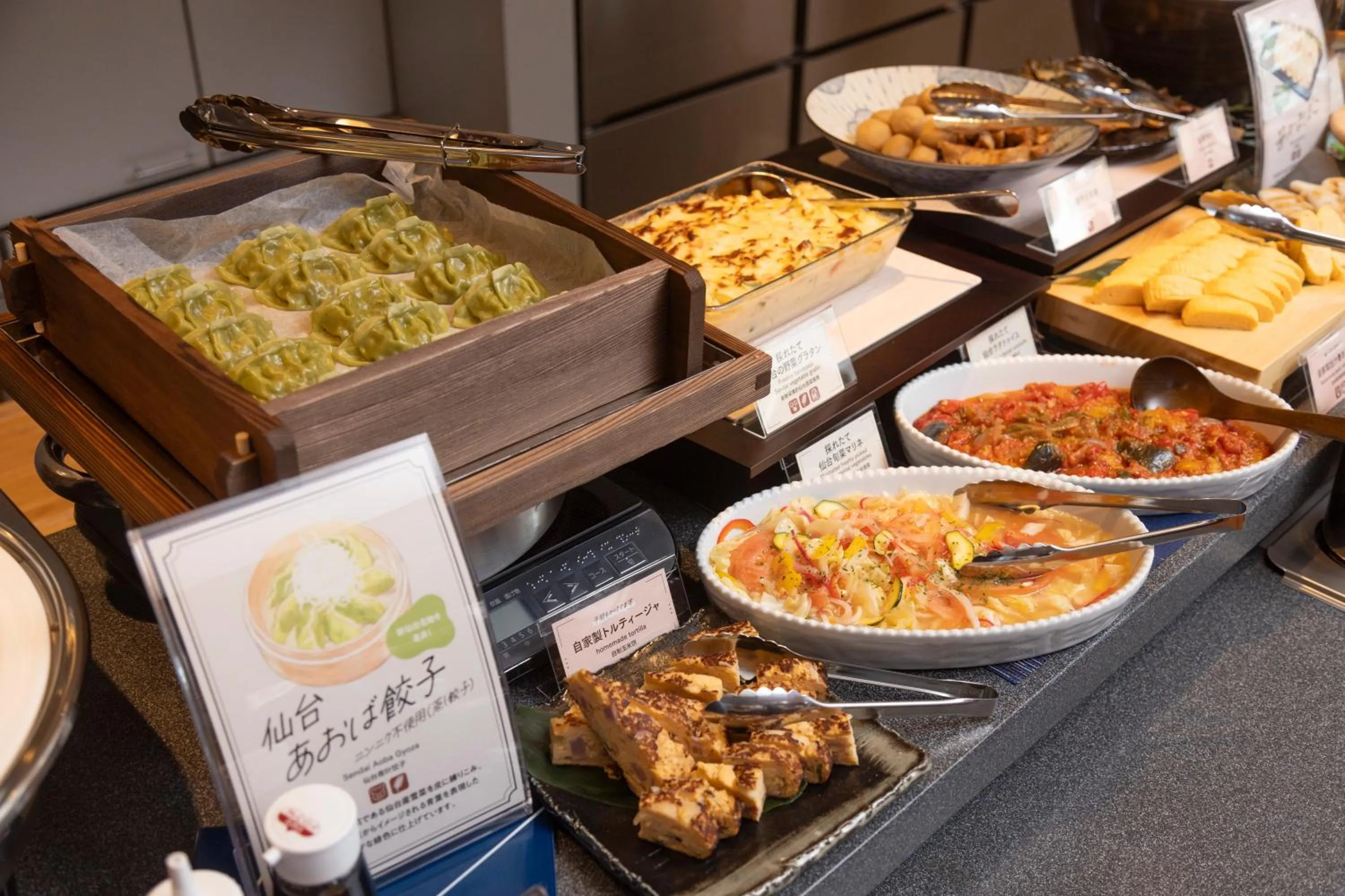 Breakfast in KOKO HOTEL Sendai Kotodai Park