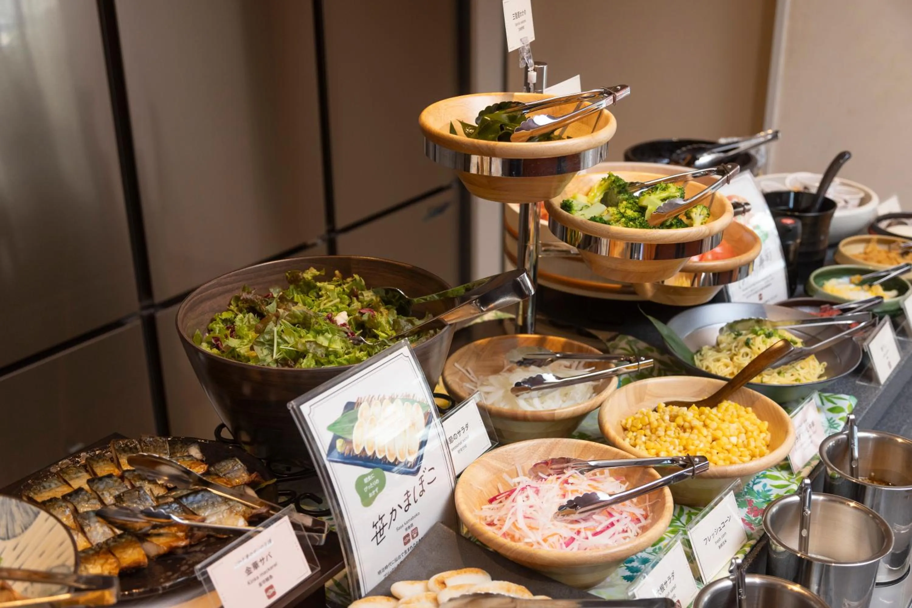 Breakfast in KOKO HOTEL Sendai Kotodai Park