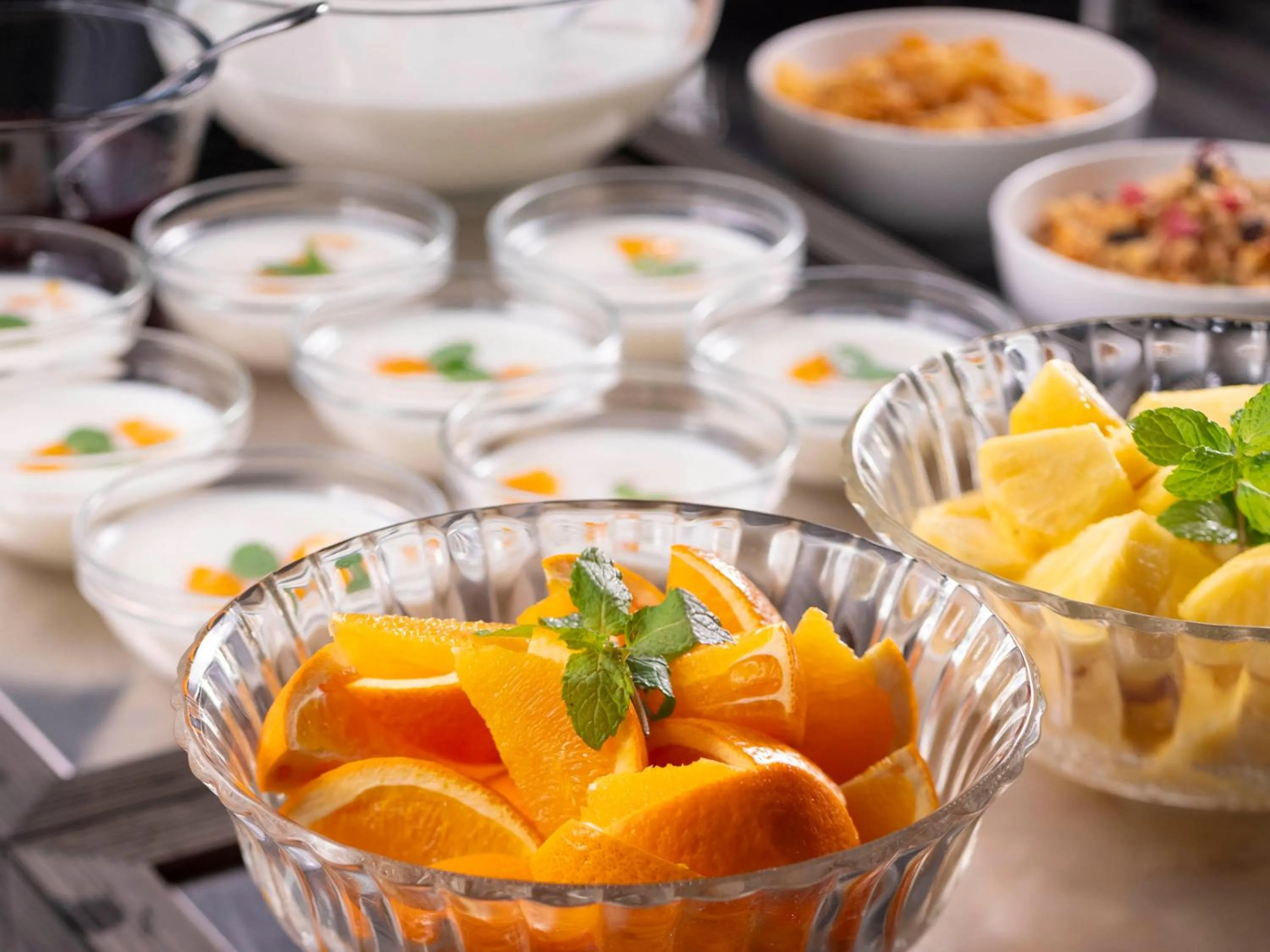 Buffet breakfast in HOTEL MYSTAYS Atsugi