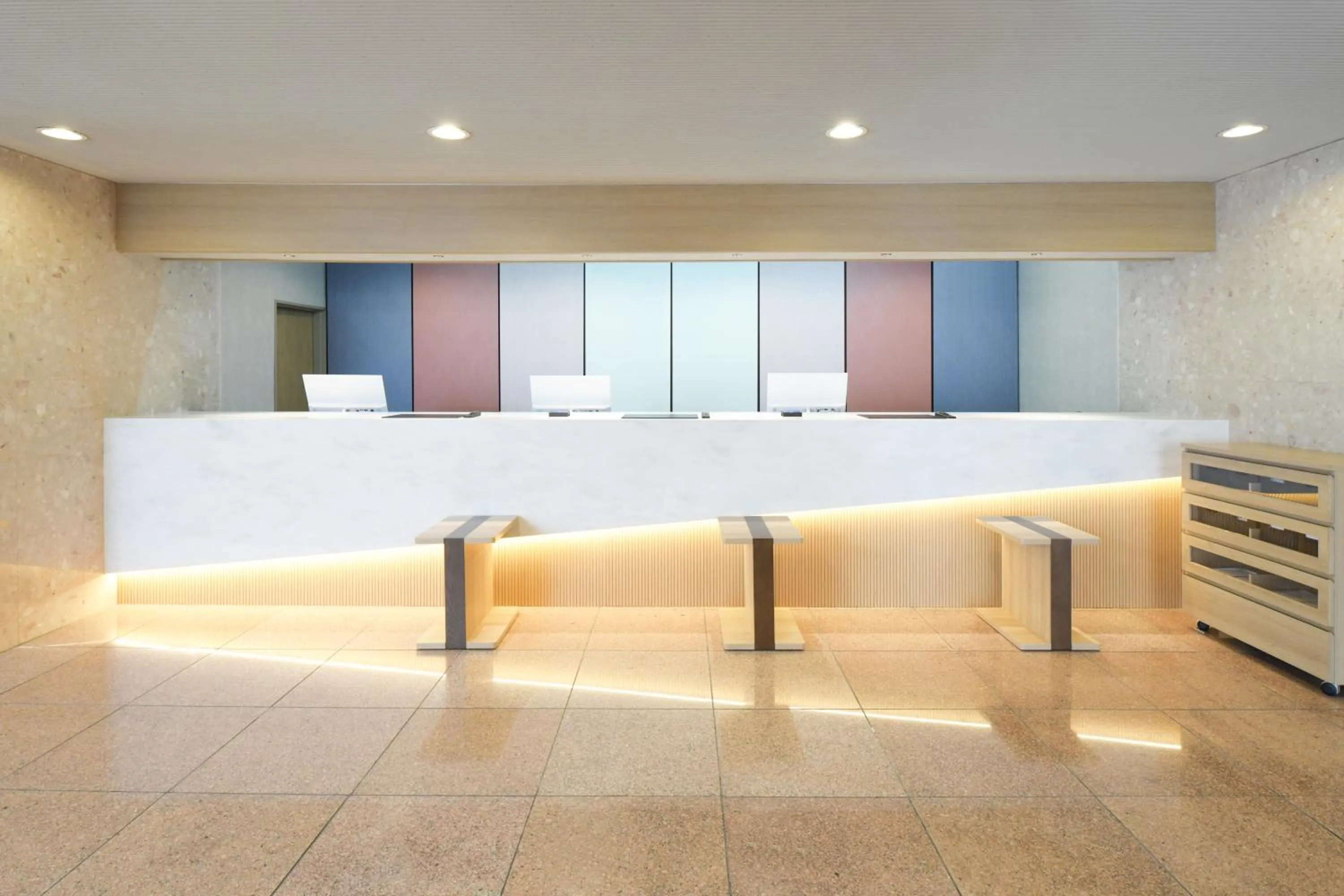 Lobby or reception in HOTEL MYSTAYS Atsugi