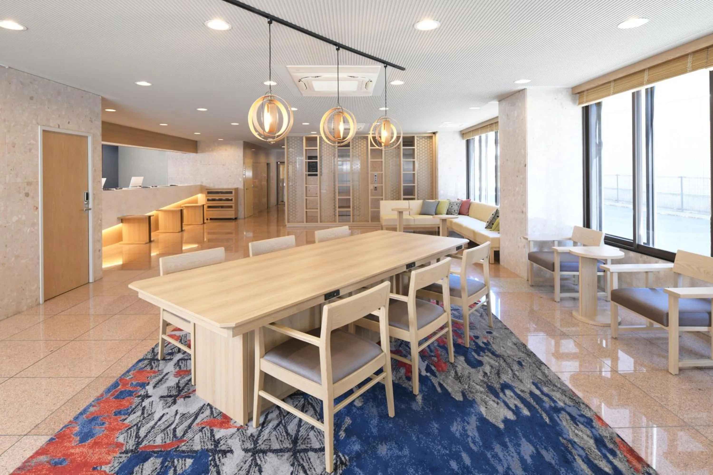 Lobby or reception in HOTEL MYSTAYS Atsugi