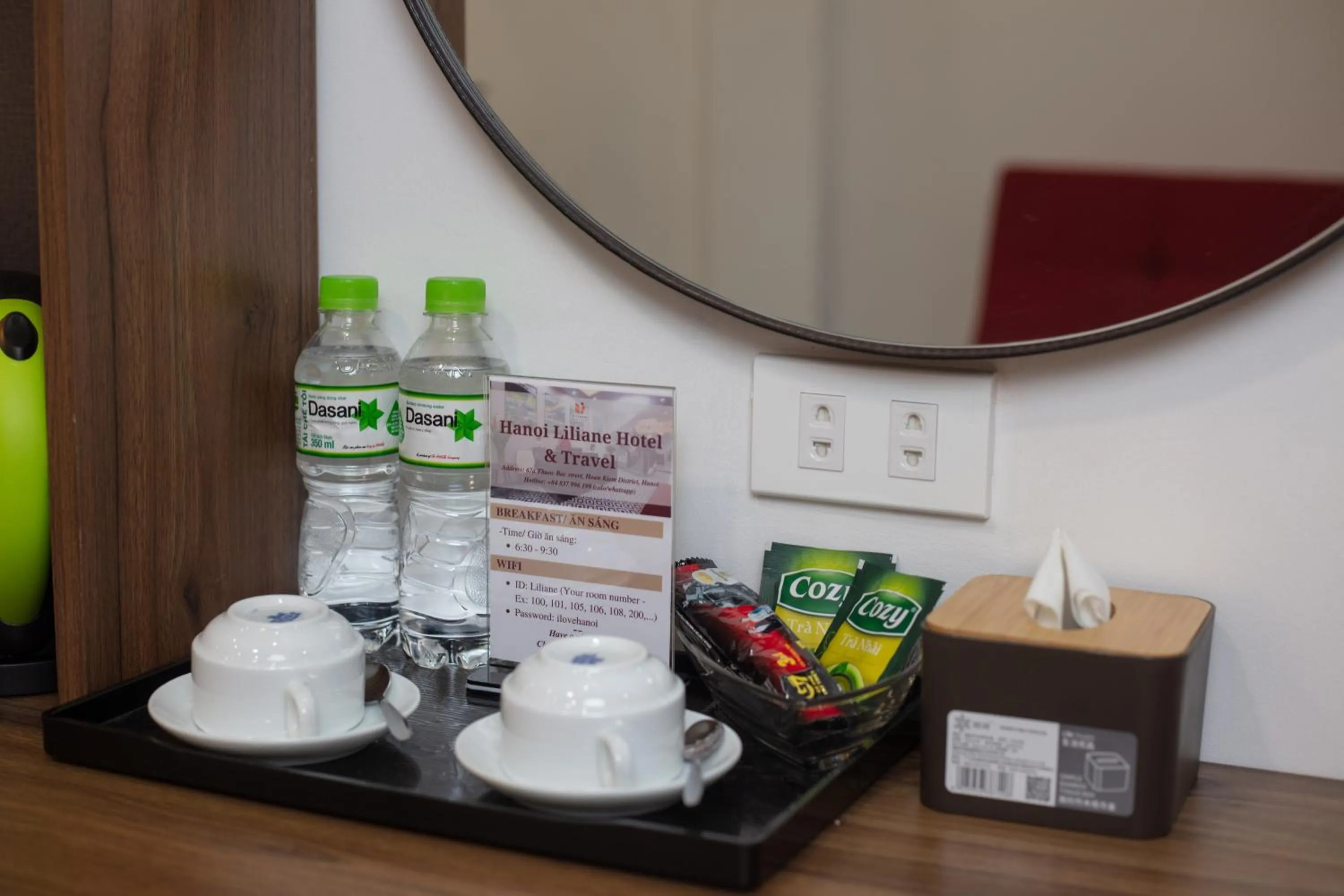 Coffee/tea facilities in Hanoi Liliane Hotel and Travel