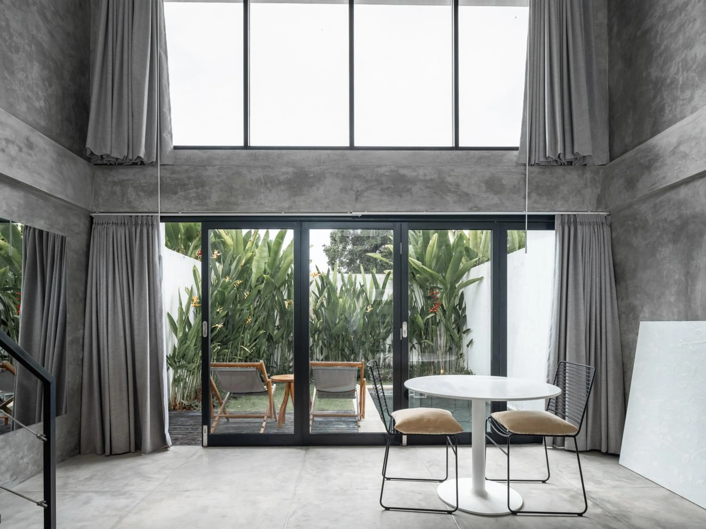 Living room in Canggu 2Plex Apartment