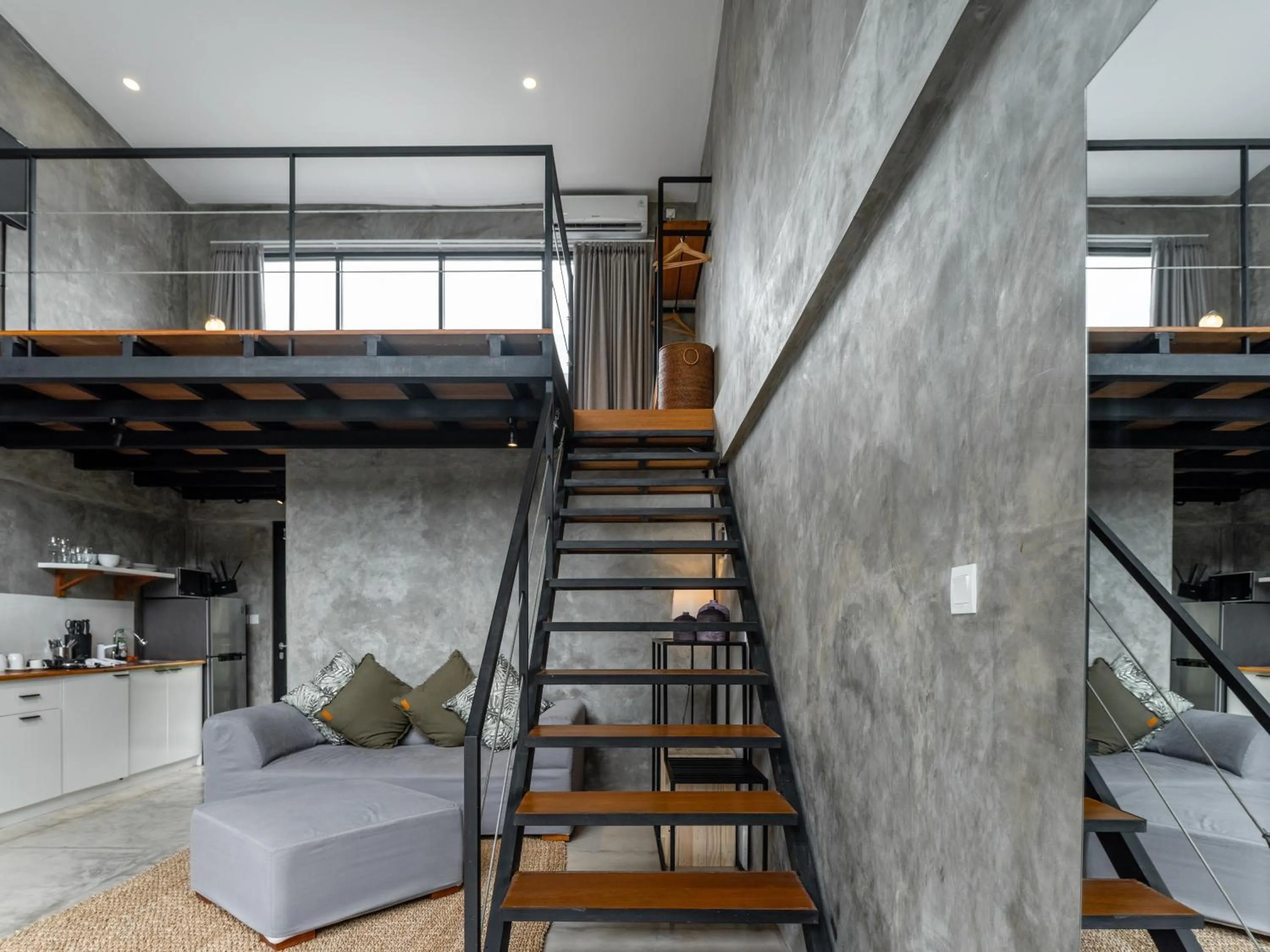 Living room in Canggu 2Plex Apartment