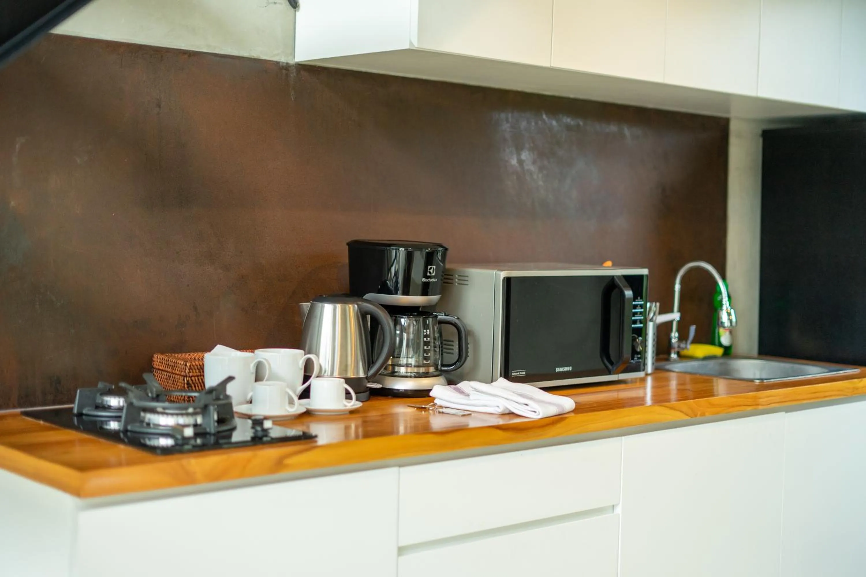 Coffee/tea facilities in Canggu 2Plex Apartment
