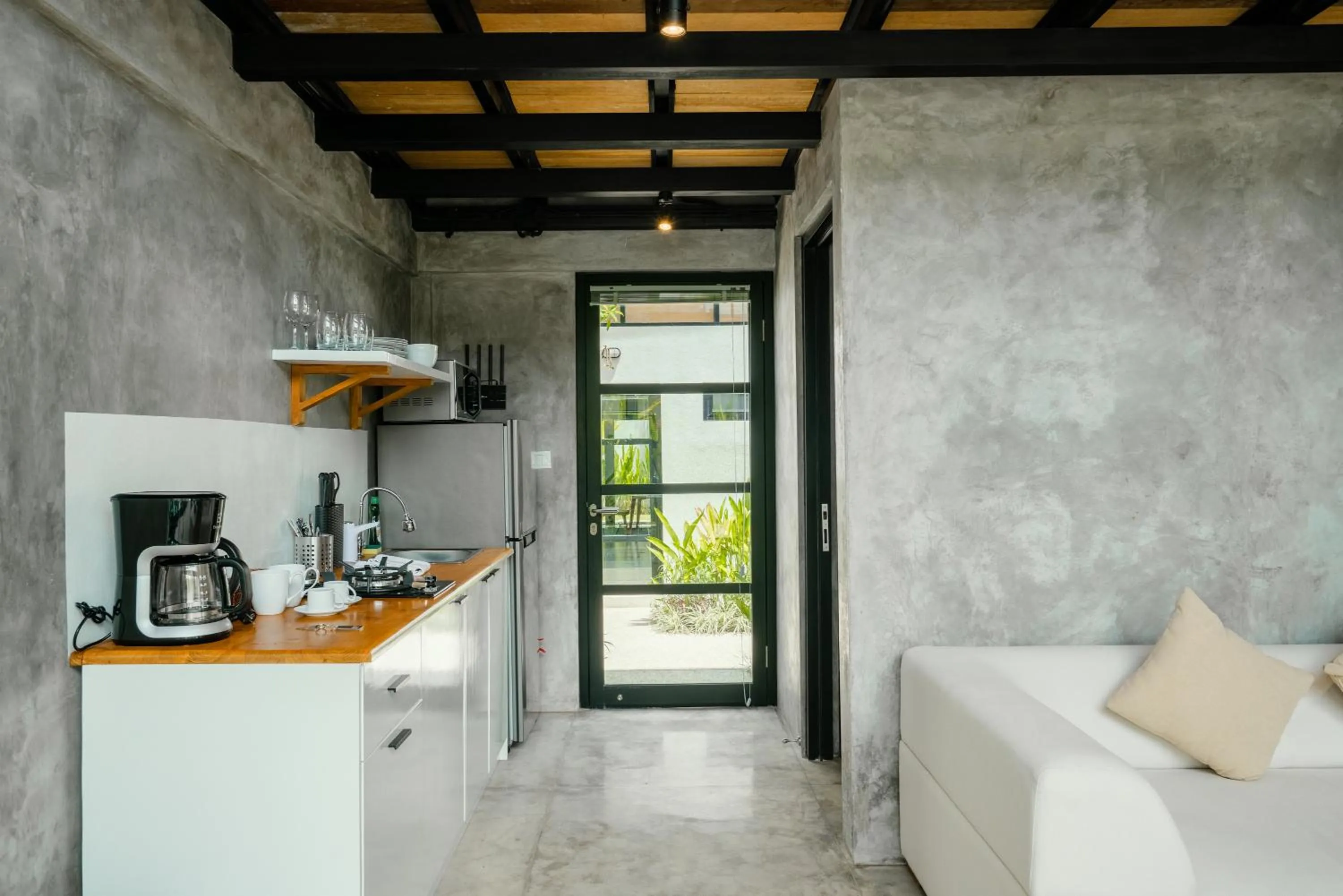 Kitchen or kitchenette in Canggu 2Plex Apartment