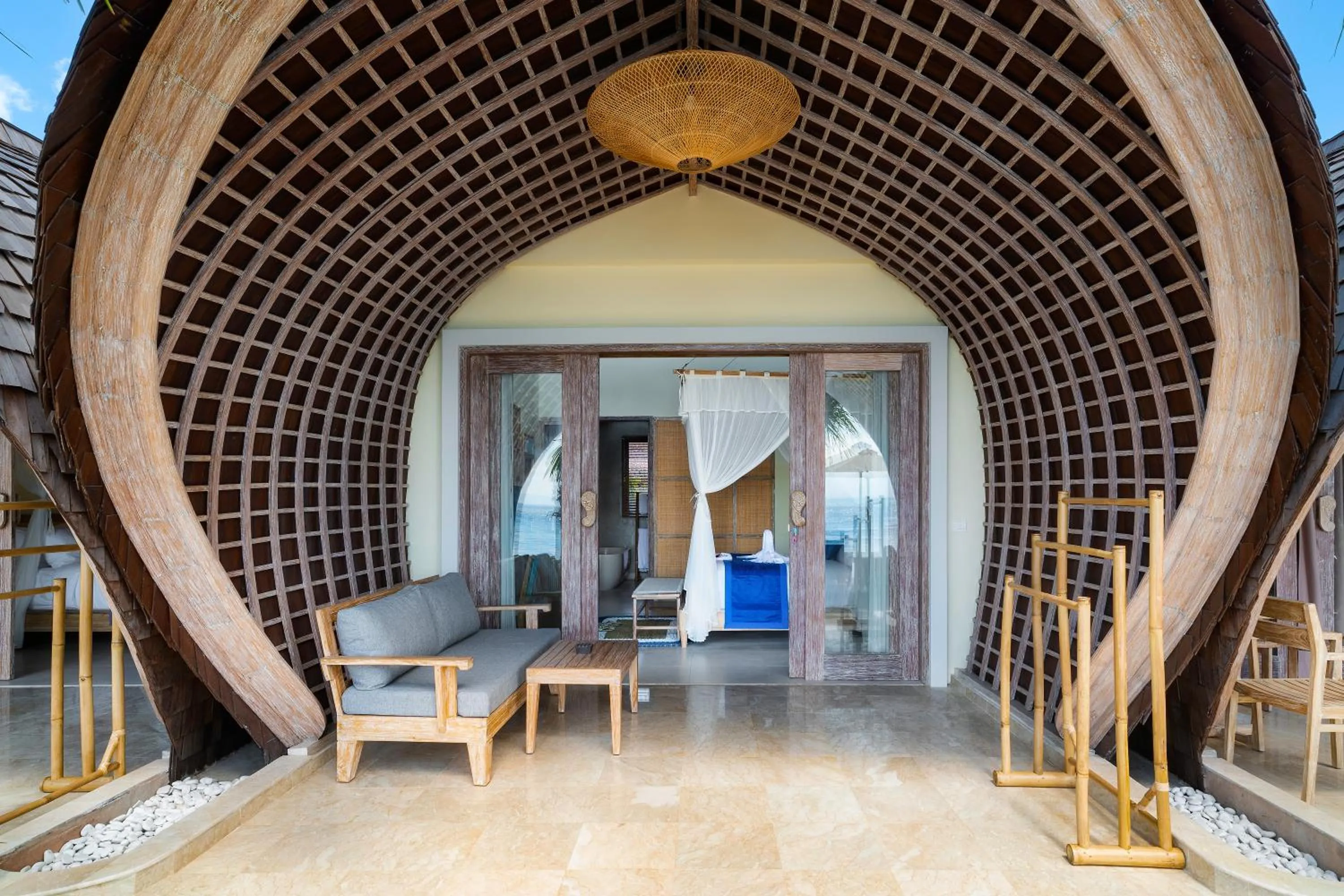 Balcony/Terrace in The Sankara Beach Resort - Nusa Penida