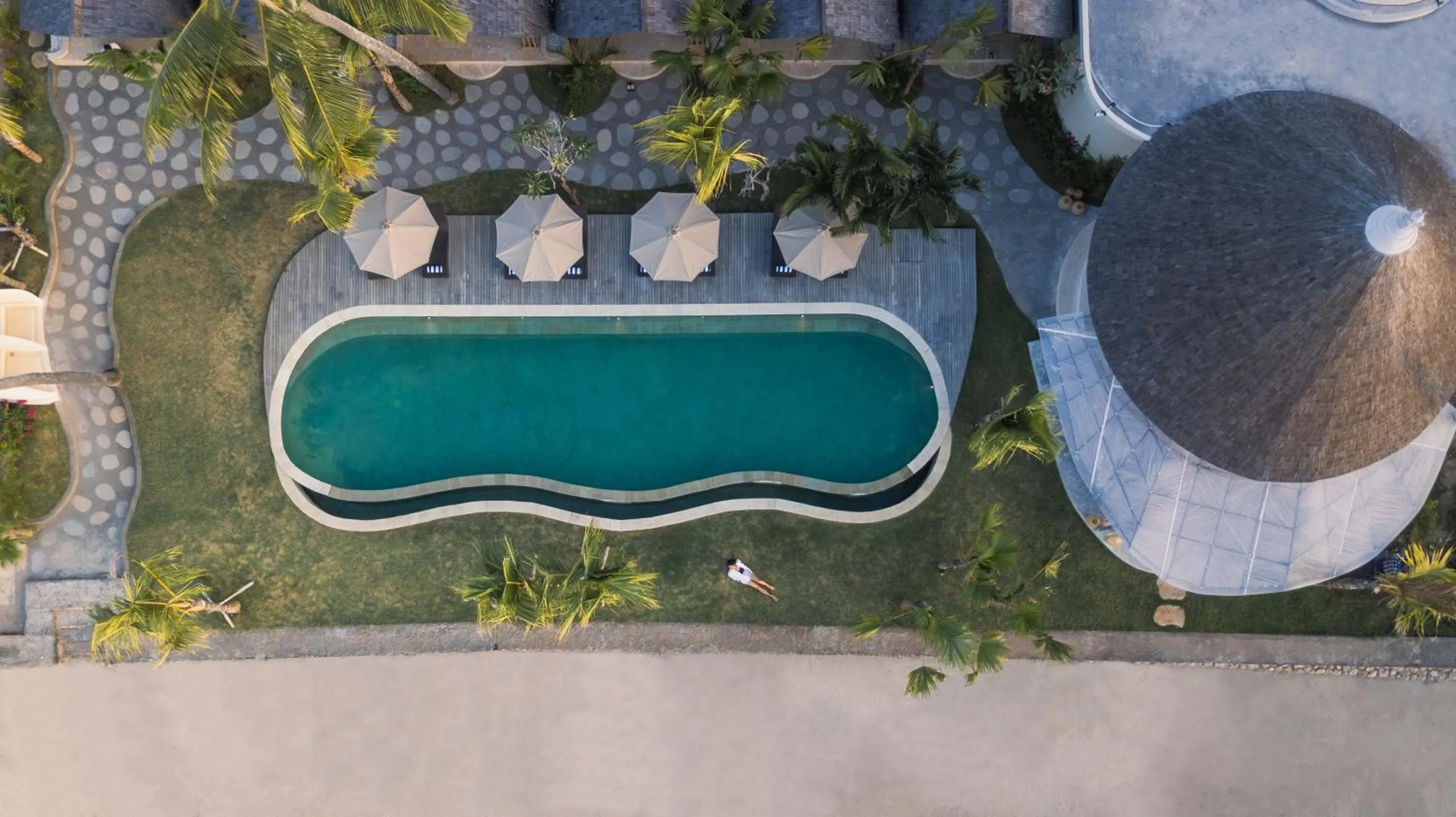 Bird's eye view in The Sankara Beach Resort - Nusa Penida