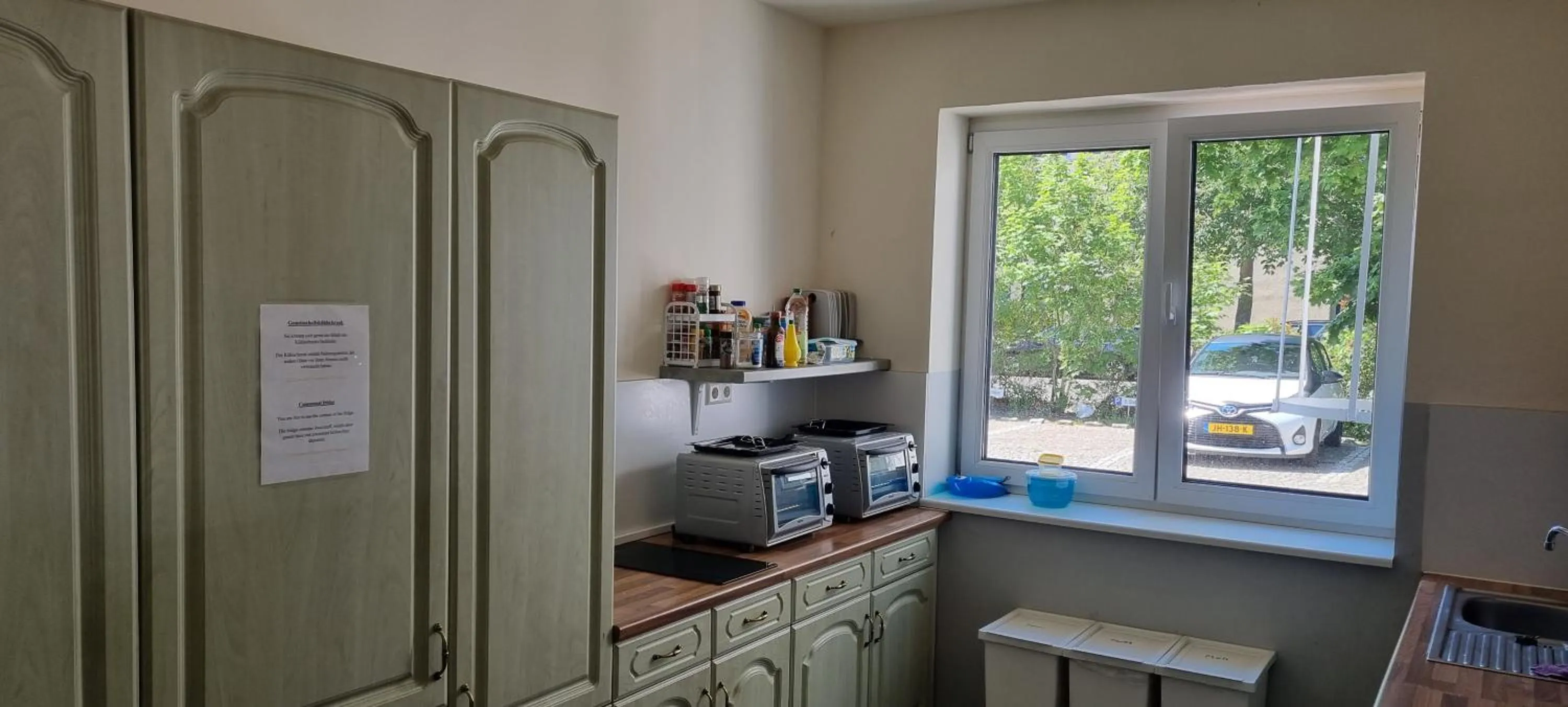 Coffee/tea facilities in Pension am Filmpark