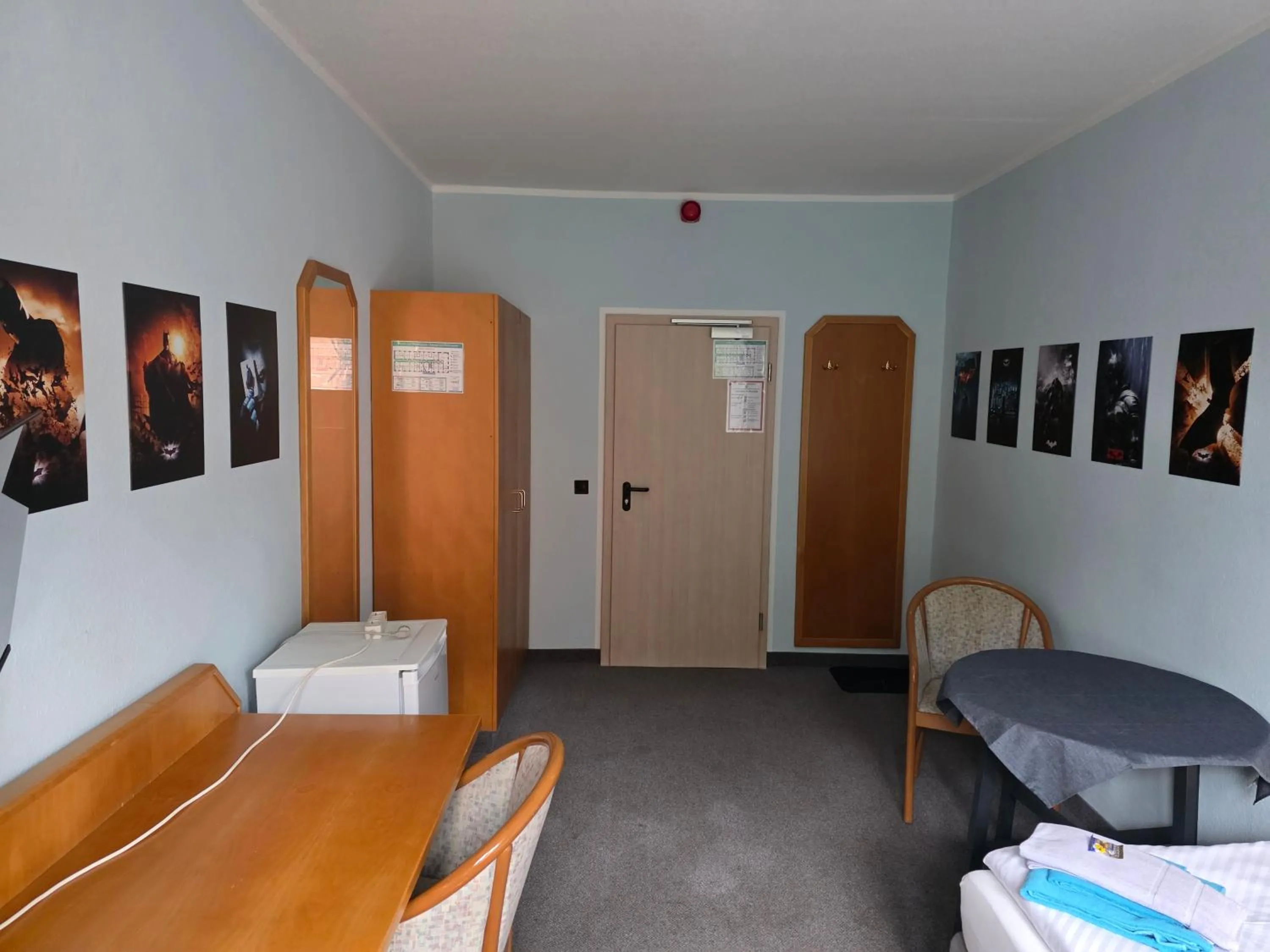 Bed in Pension am Filmpark