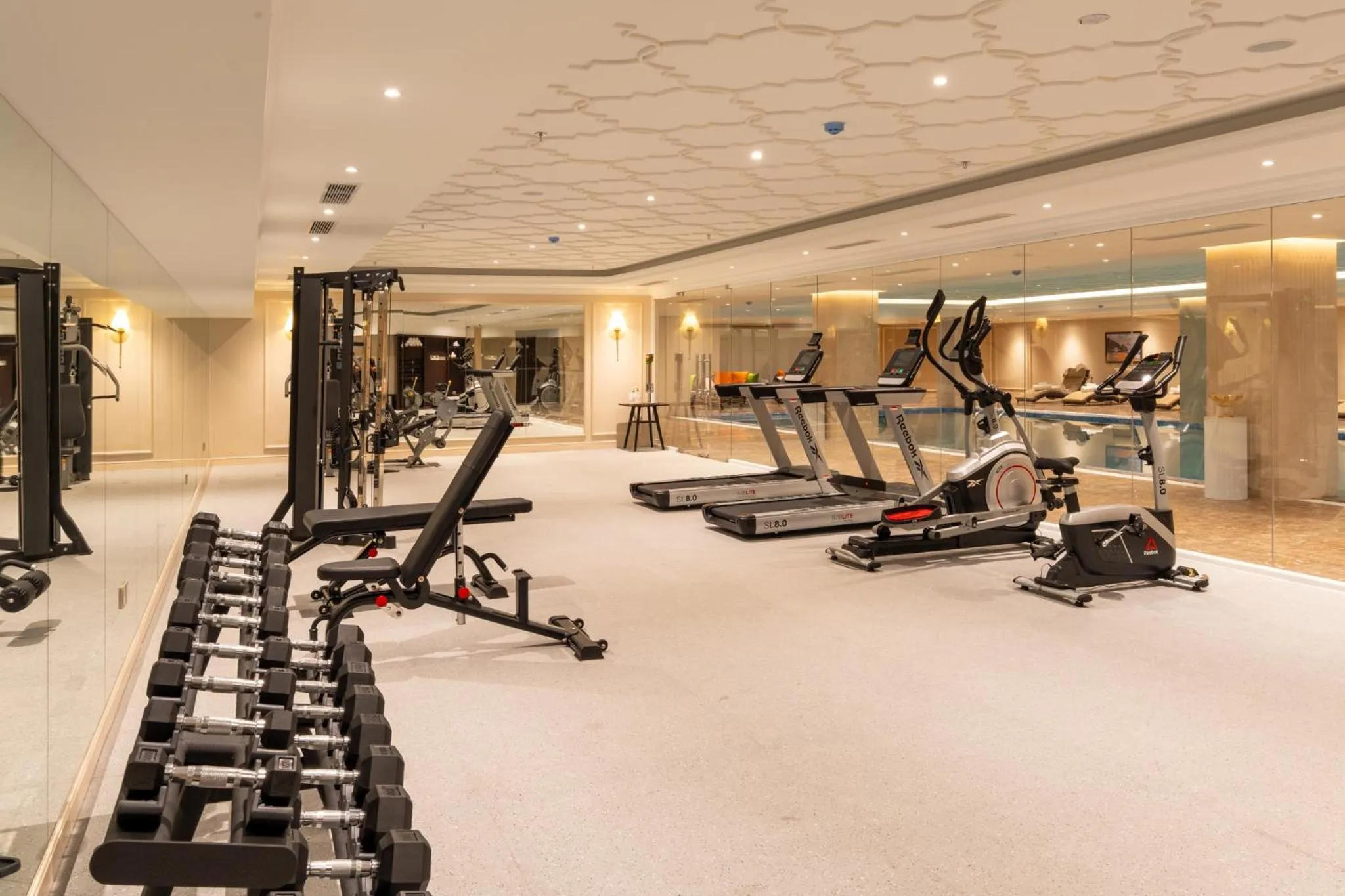 Fitness centre/facilities in Golden Sun Hotel - Dalat
