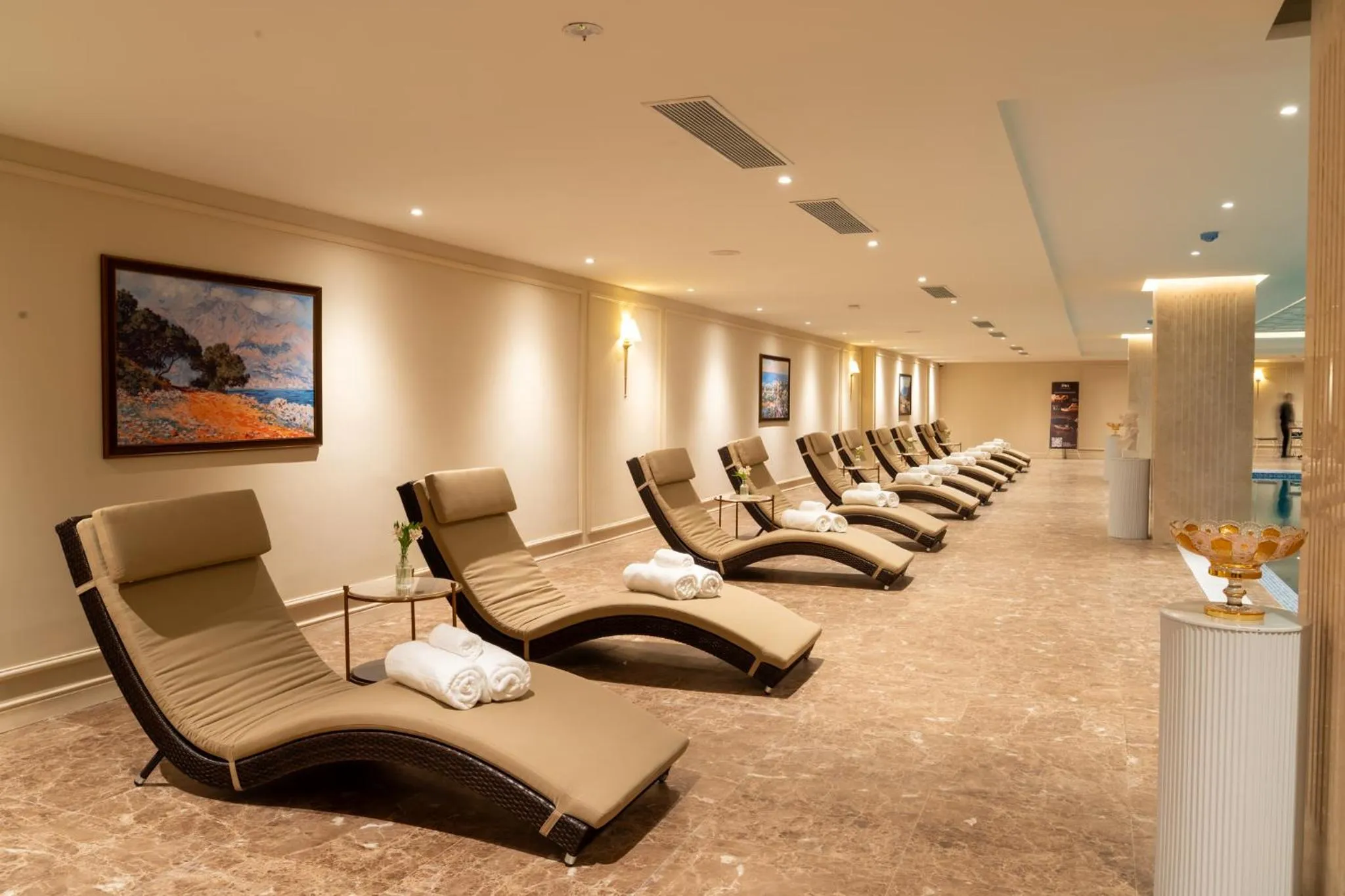 Swimming pool in Golden Sun Hotel - Dalat