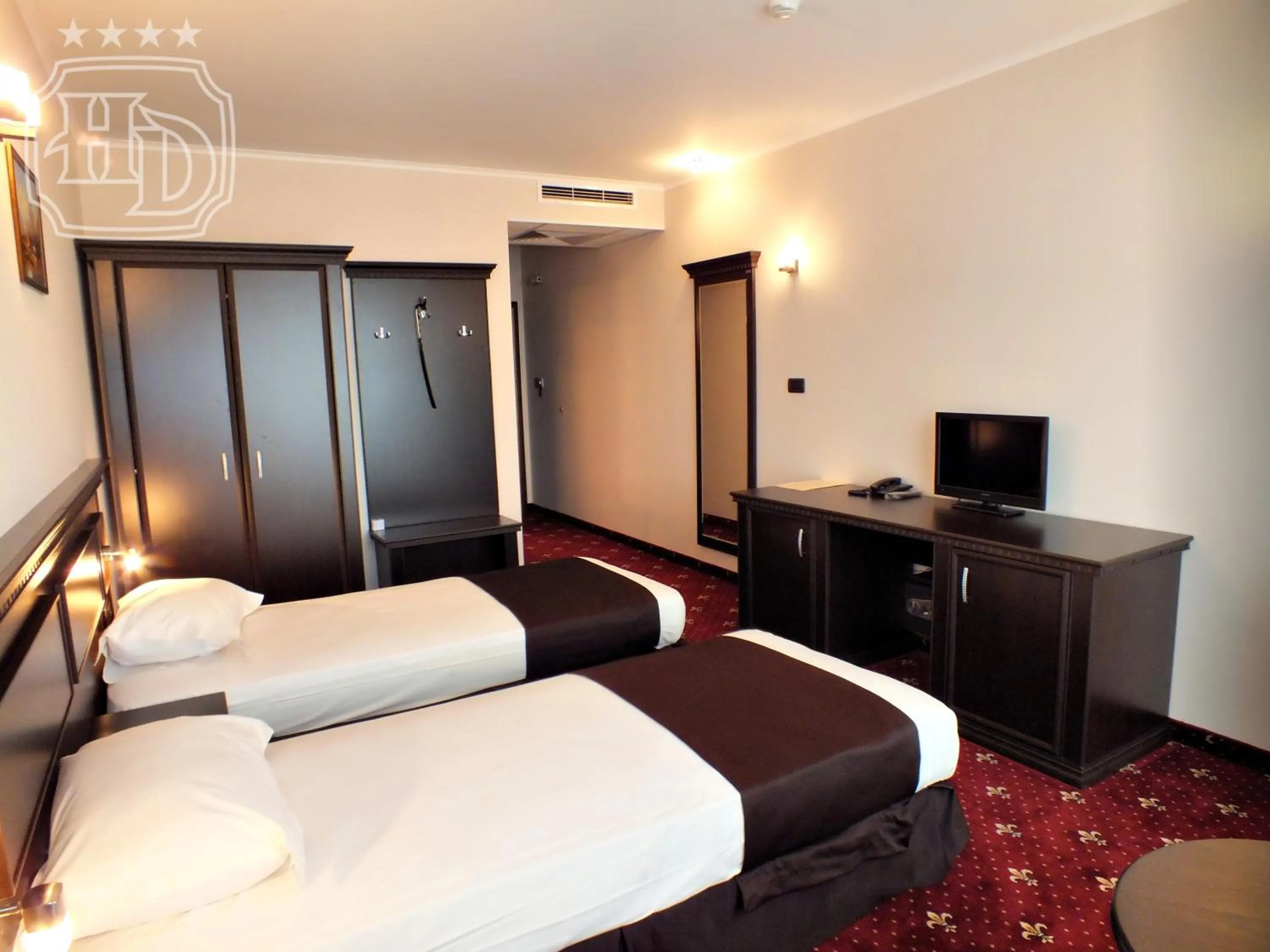 Bed in Hotel Dragalevtsi