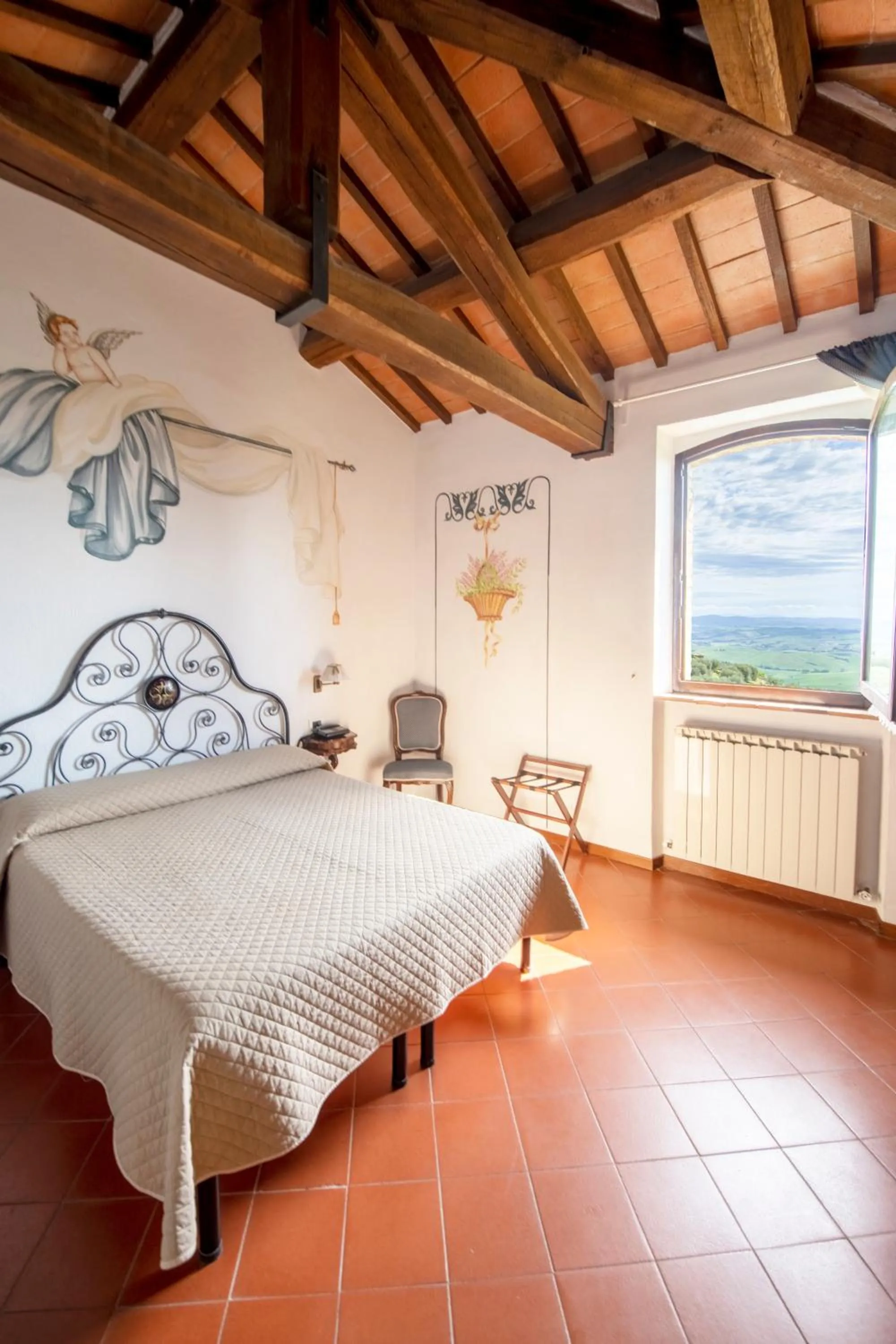 Bedroom, Bed in Hotel Vecchia Oliviera