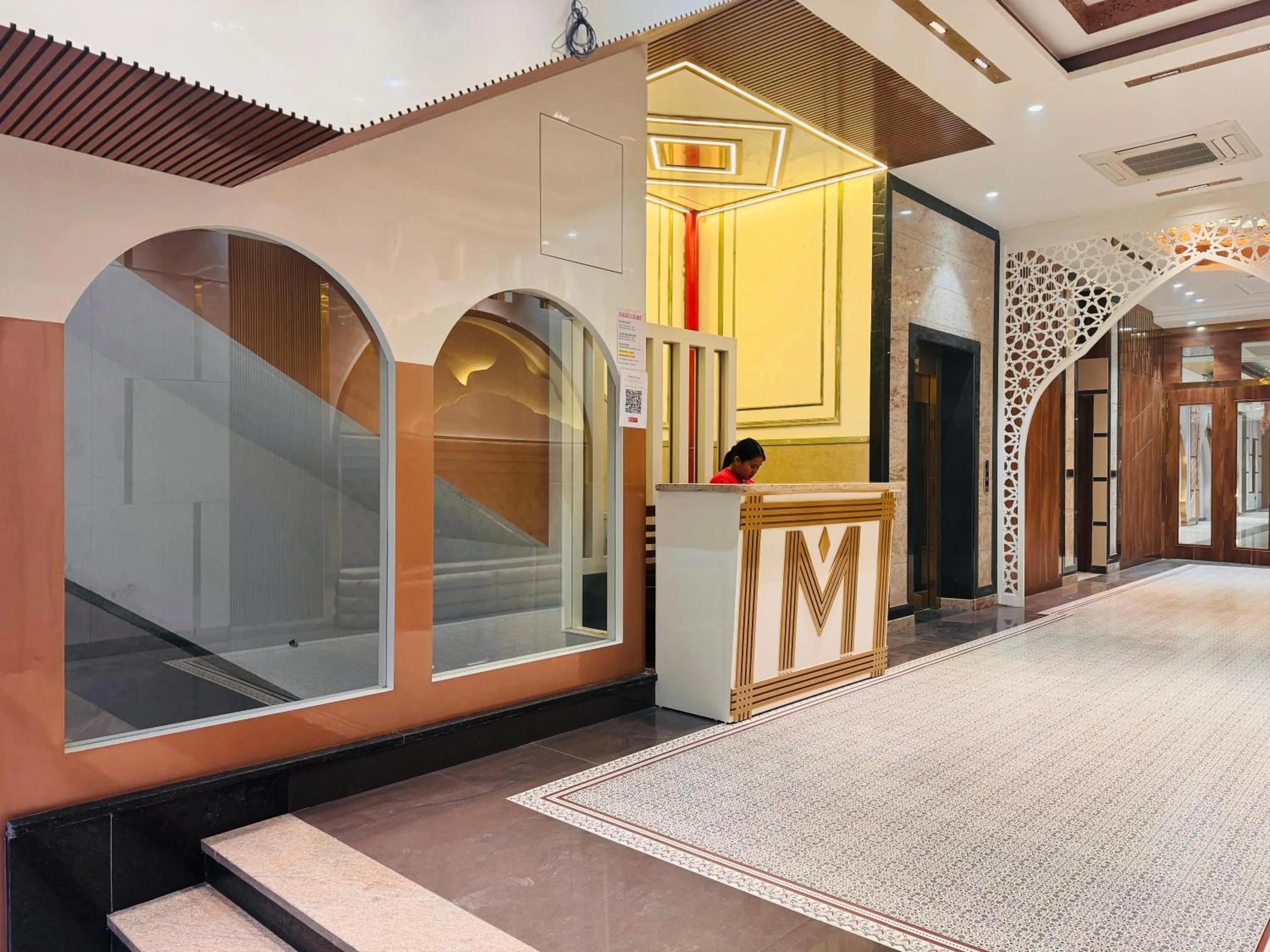 Lobby or reception in Masaga by Qcent, Gurugram