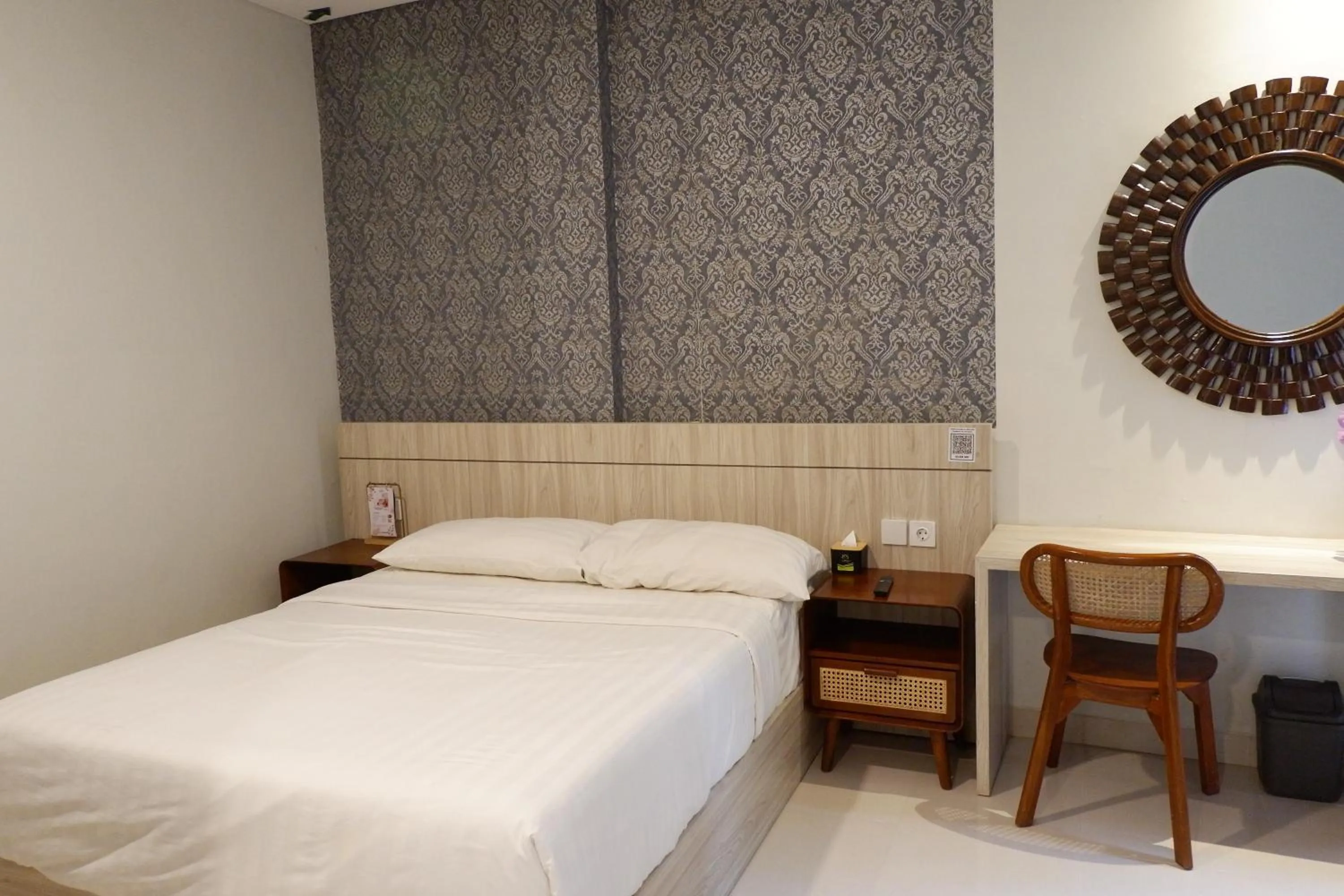 Bed in The Baliem Hotel