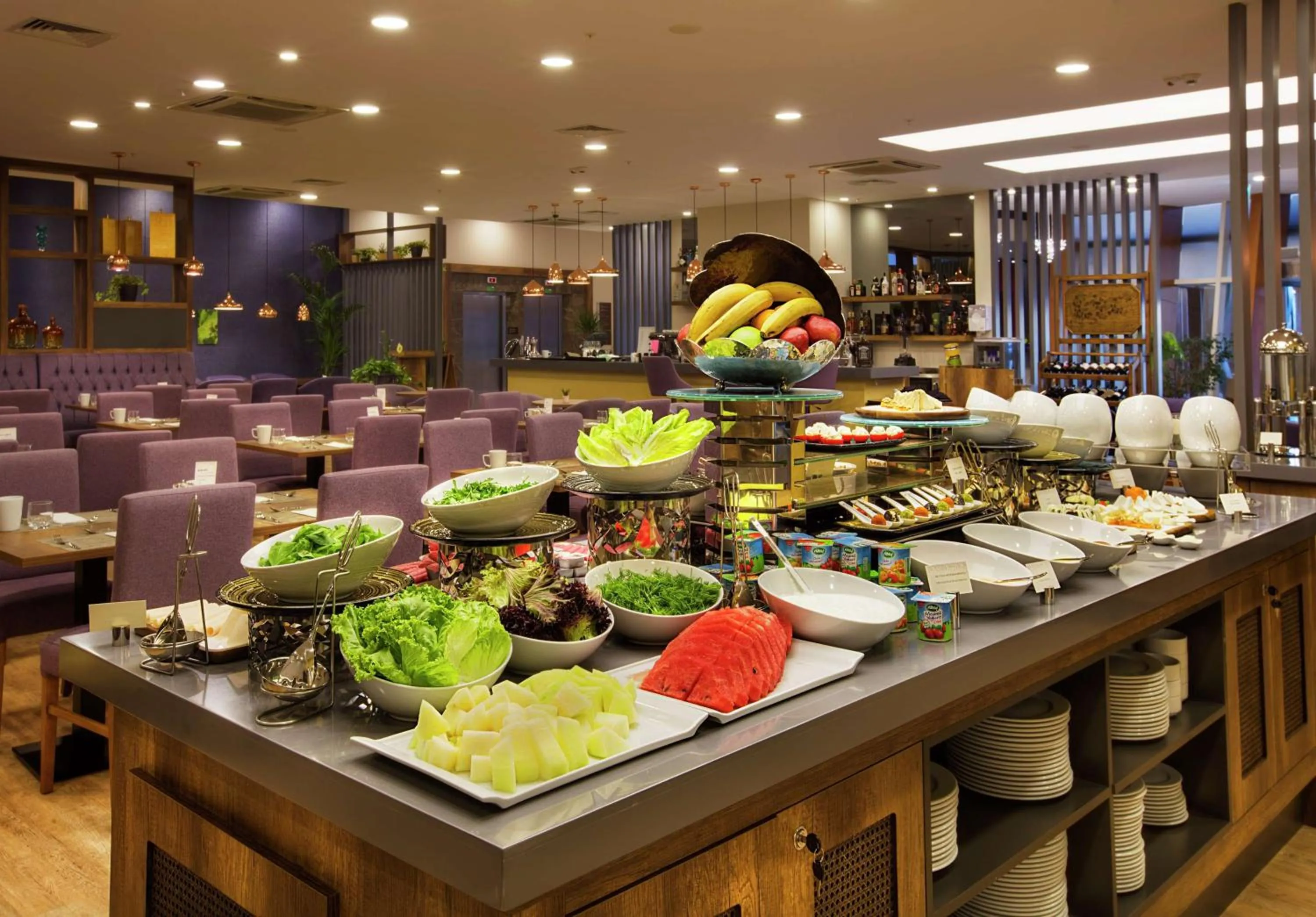 Dining area in Hilton Garden Inn Kocaeli Sekerpinar