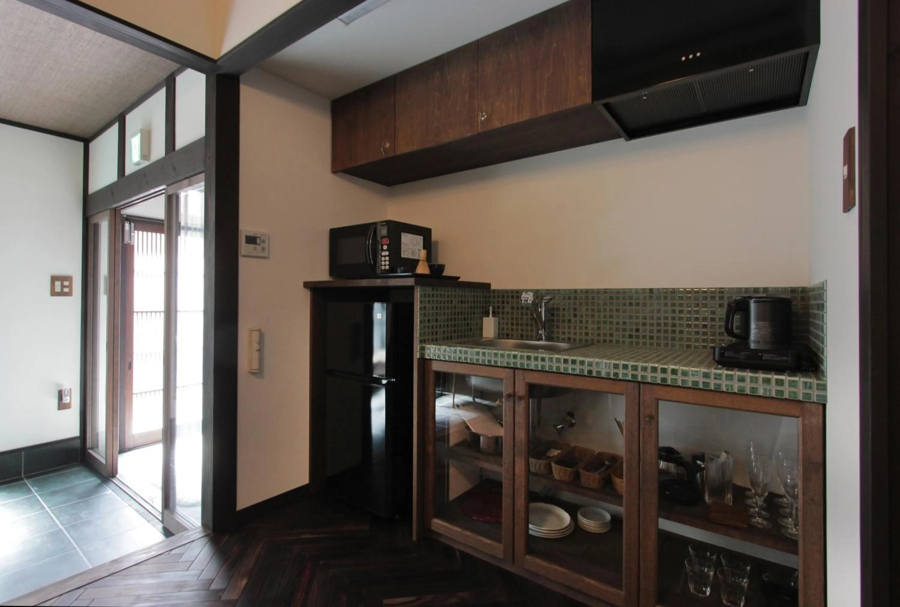 Kitchen or kitchenette in Kiyomizu Birodo-an