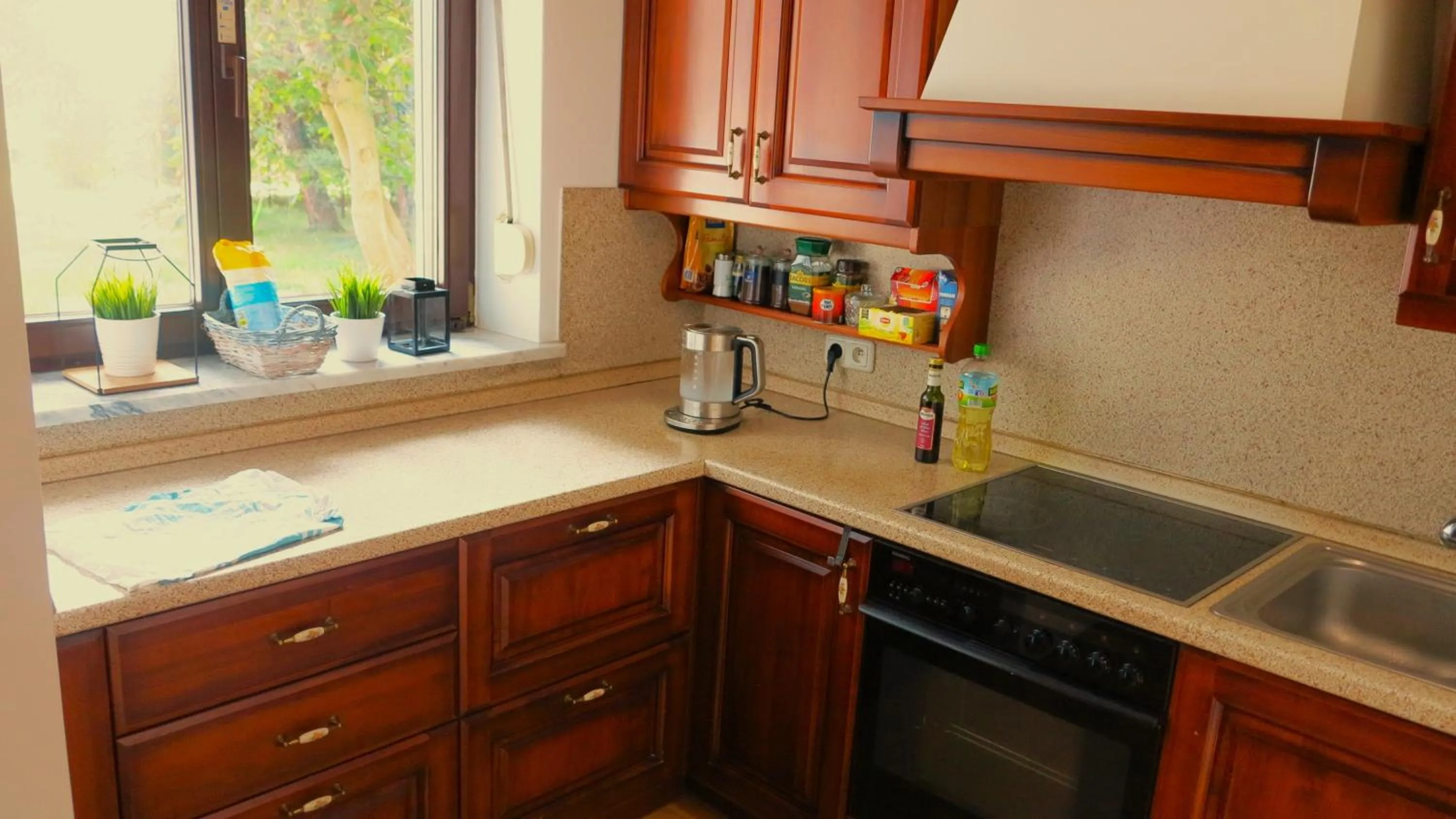 Kitchen or kitchenette in AirSpot Balice