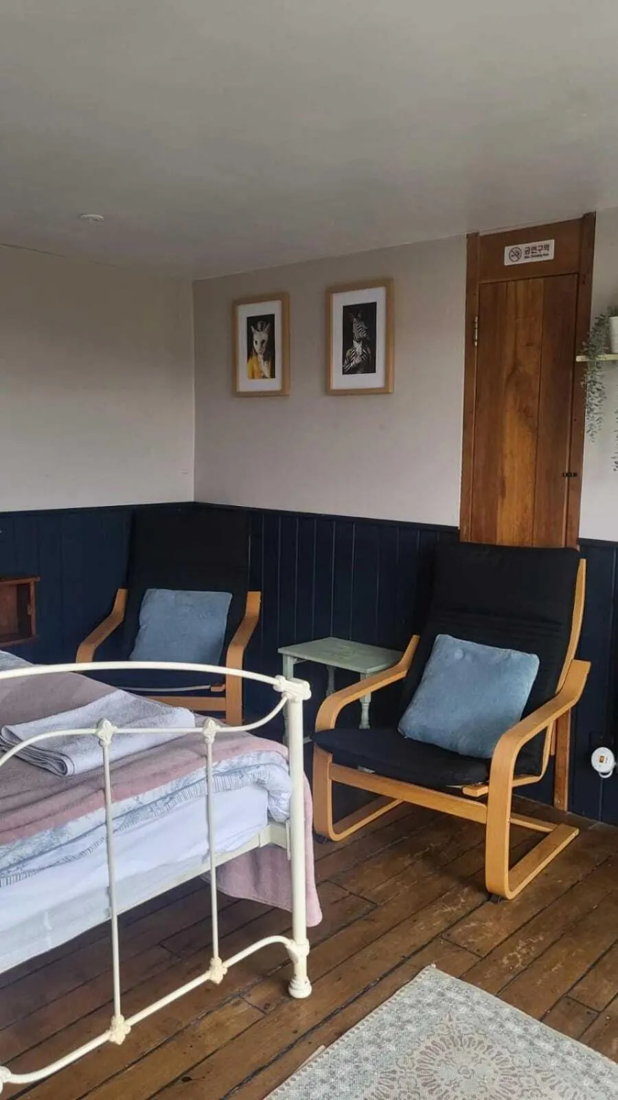 Bedroom in Inner Dowsing Lightship