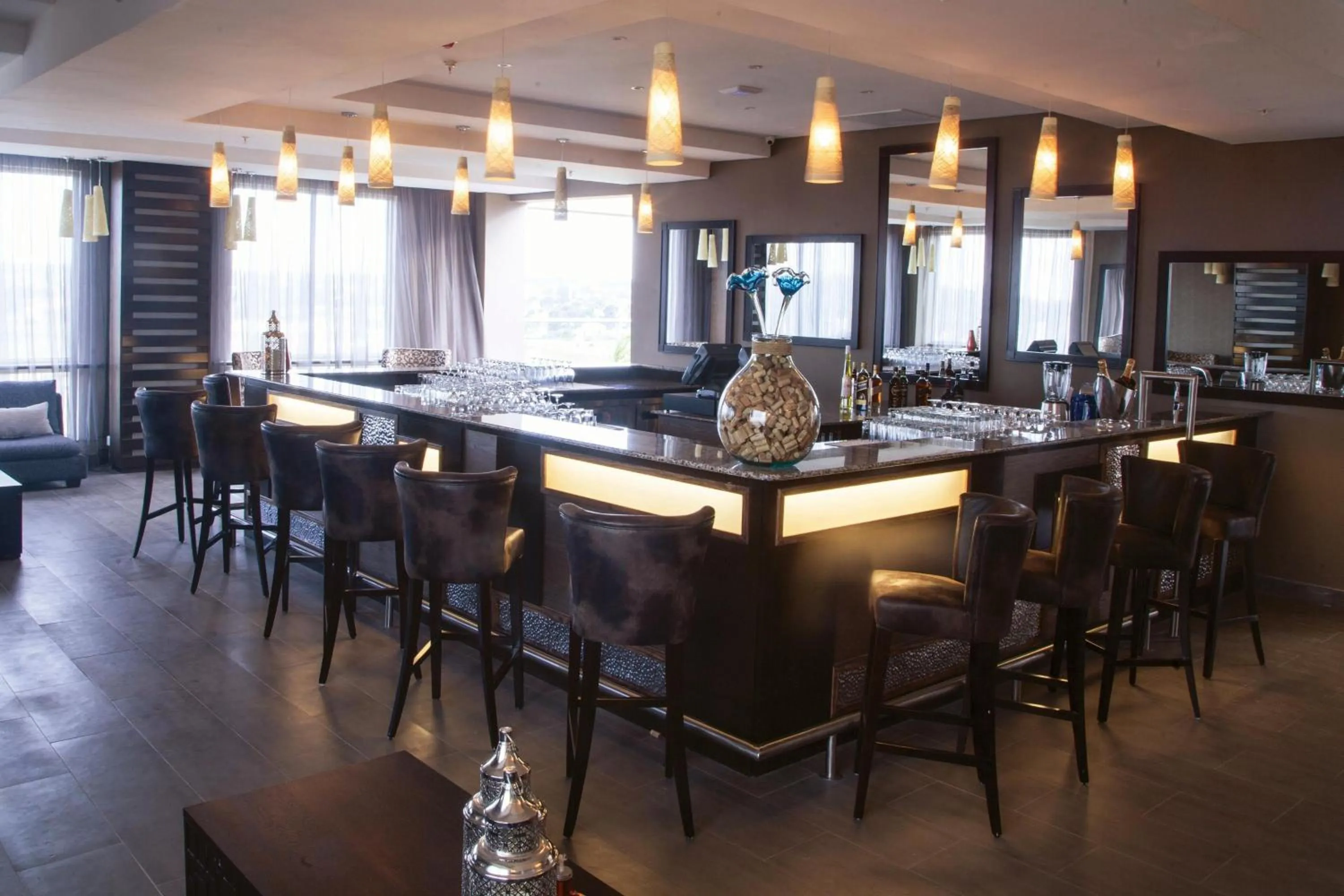 Lounge or bar in Protea Hotel by Marriott Lusaka Tower