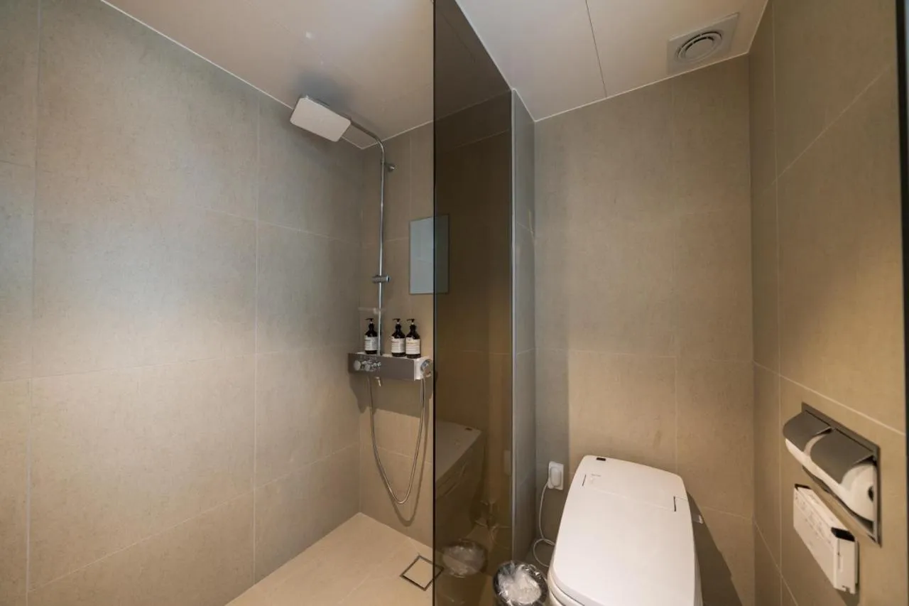 Shower in Hotel GITE