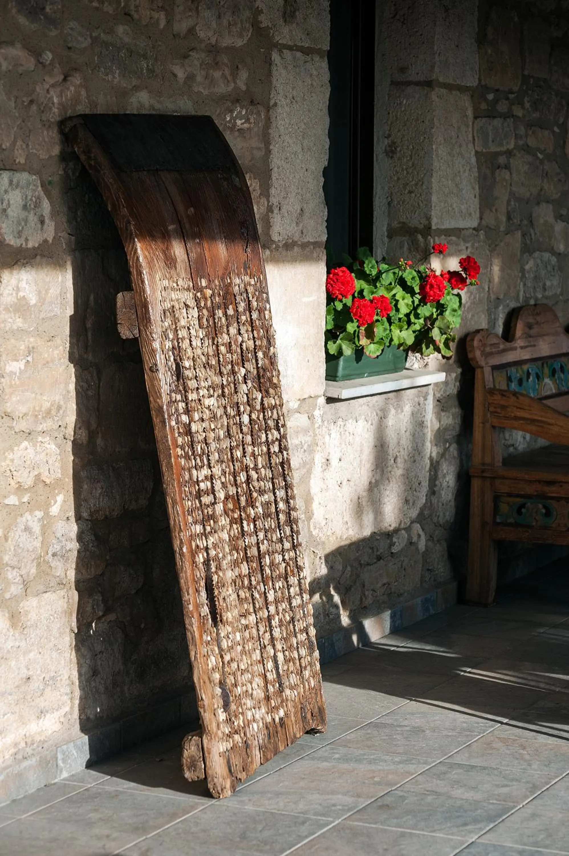 Garden in Albergue turístico "La Fábrica"