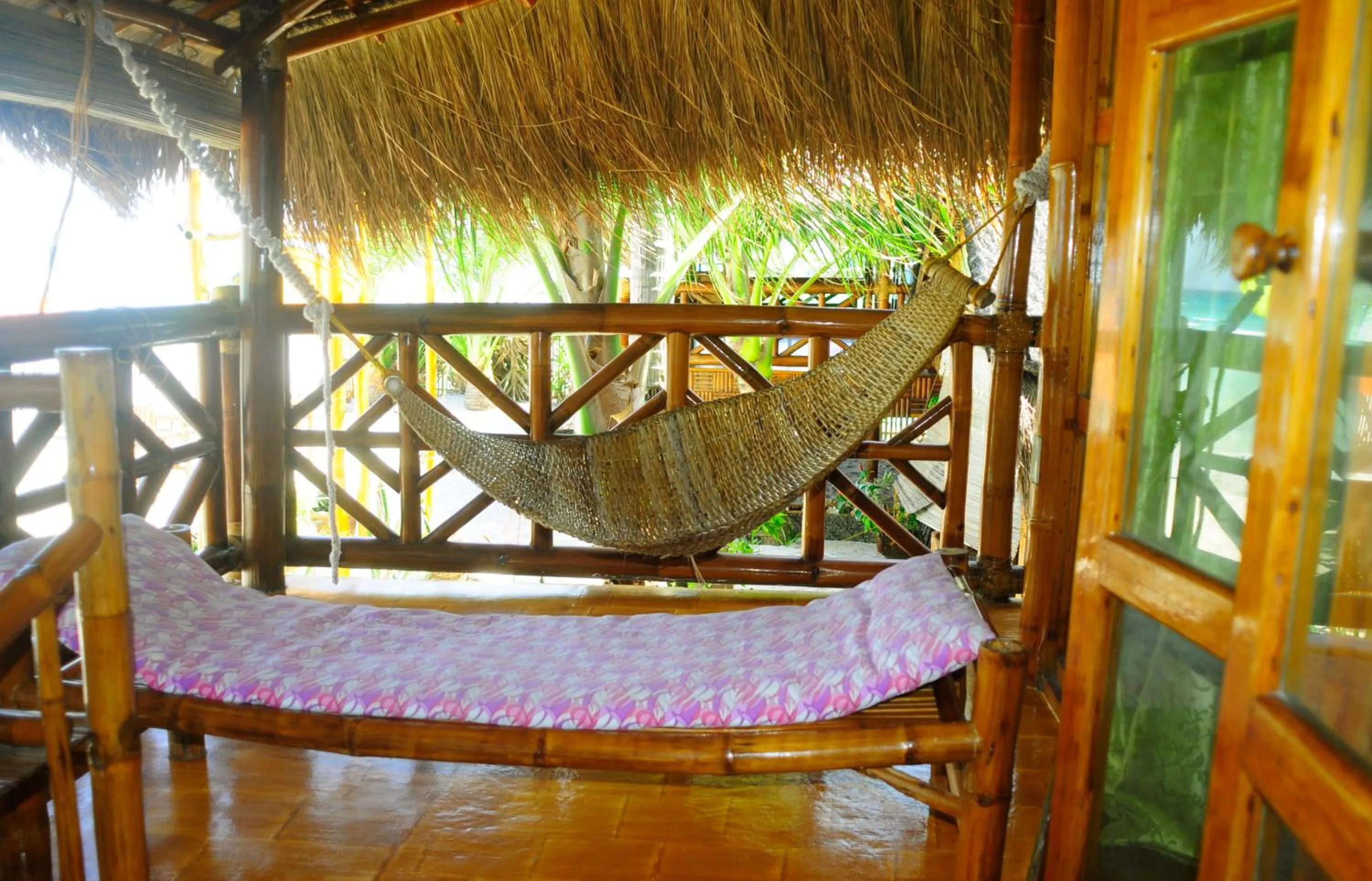 Balcony/Terrace in The Coral Blue Oriental Beach Villas and Suites