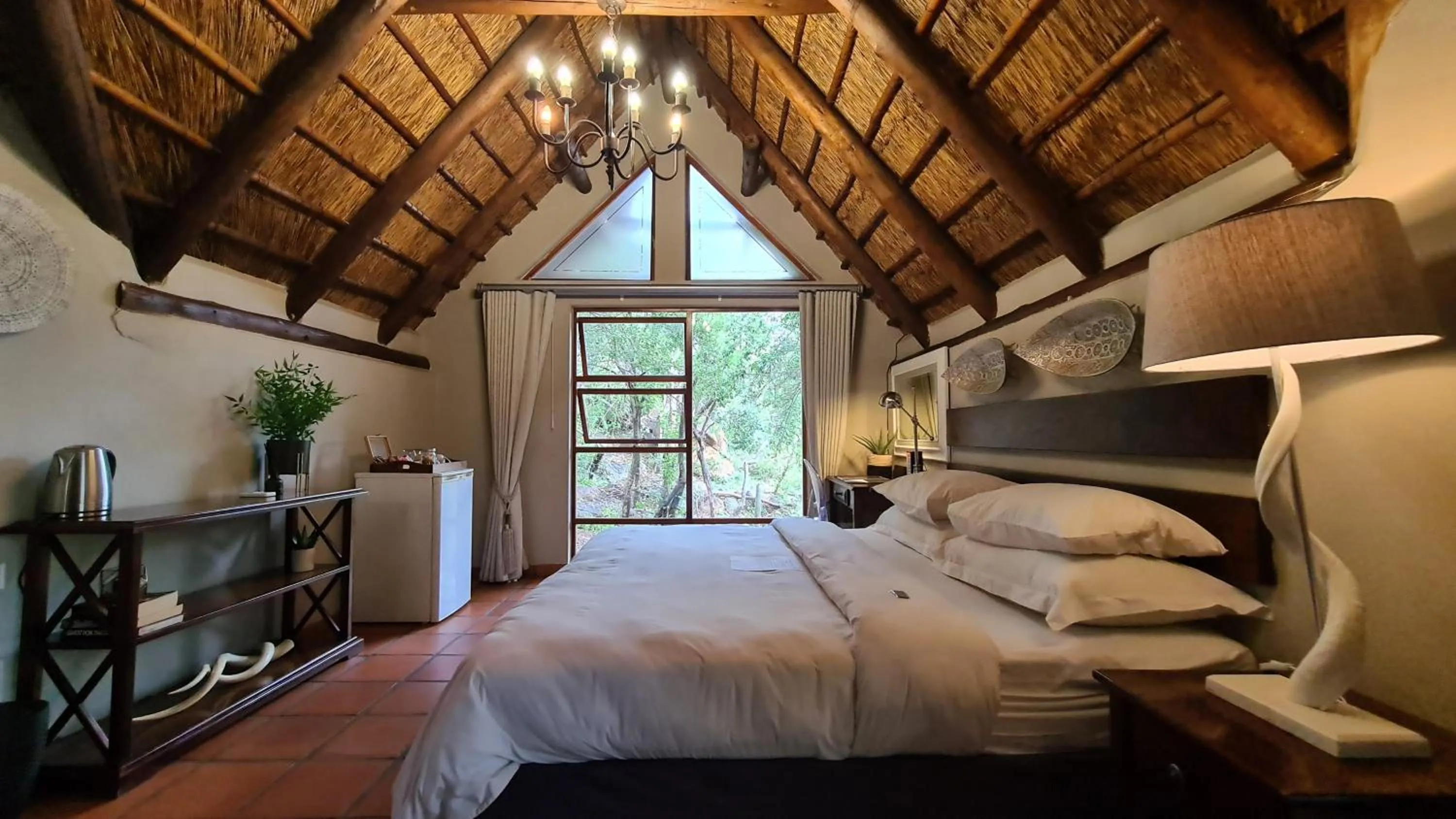 Bedroom, Bed in Itaga Luxury Private Game Lodge