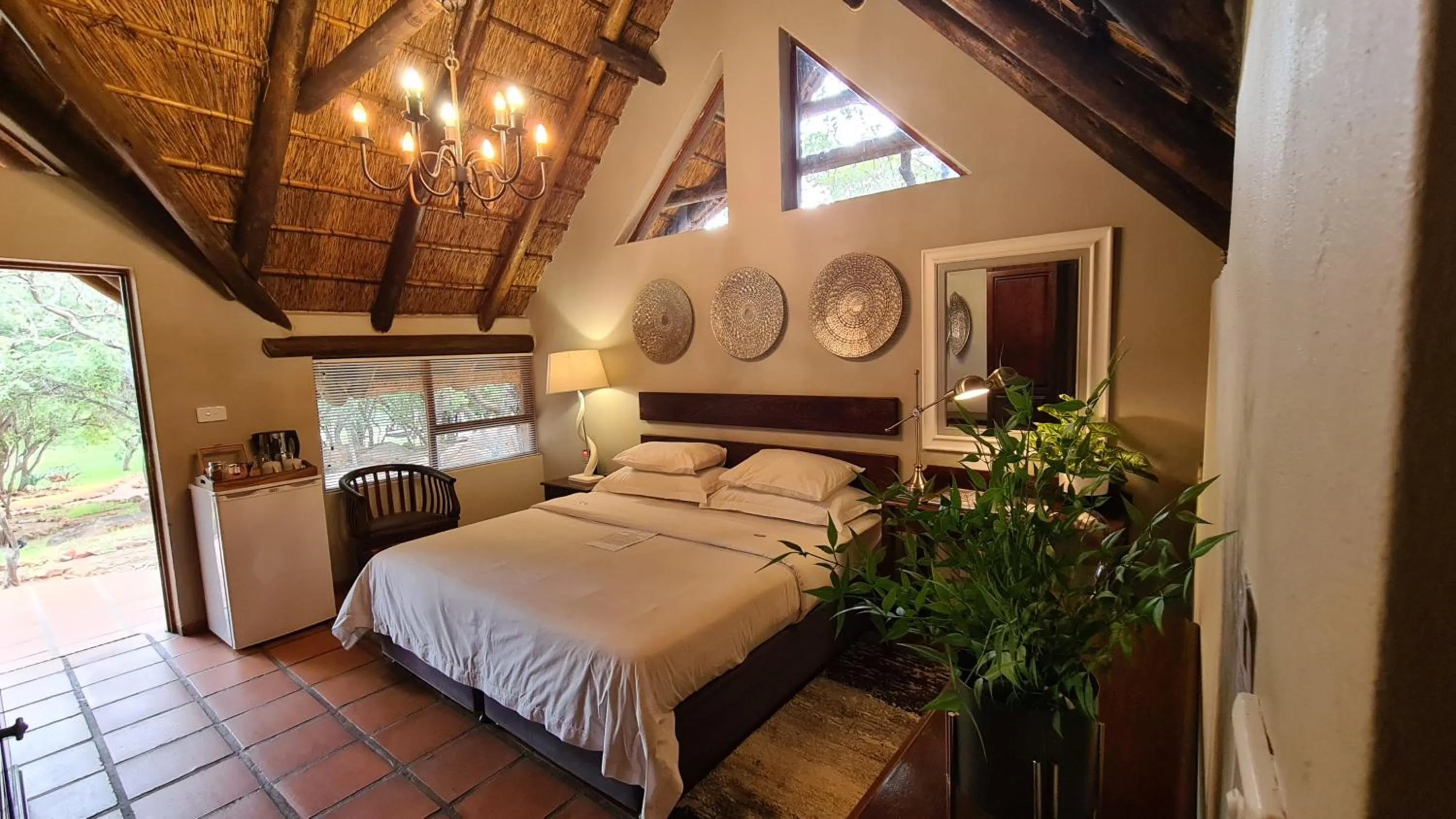 Bedroom, Bed in Itaga Luxury Private Game Lodge