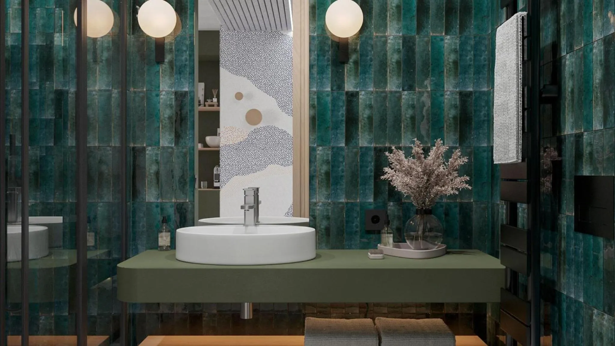 Bathroom in voco Brussels City North by IHG