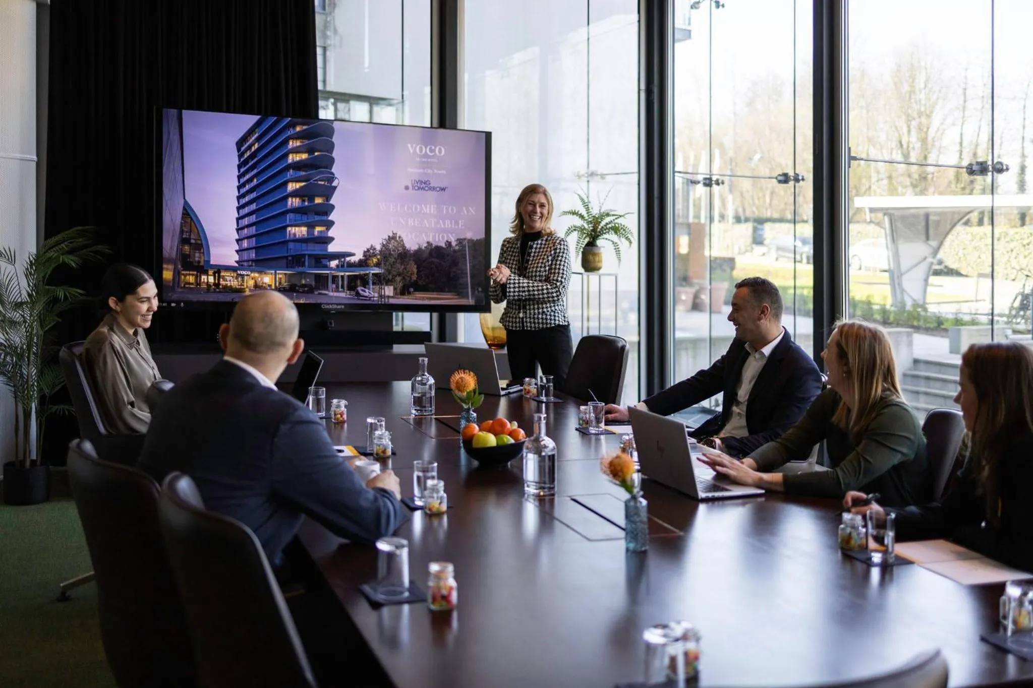 Meeting/conference room in voco Brussels City North by IHG