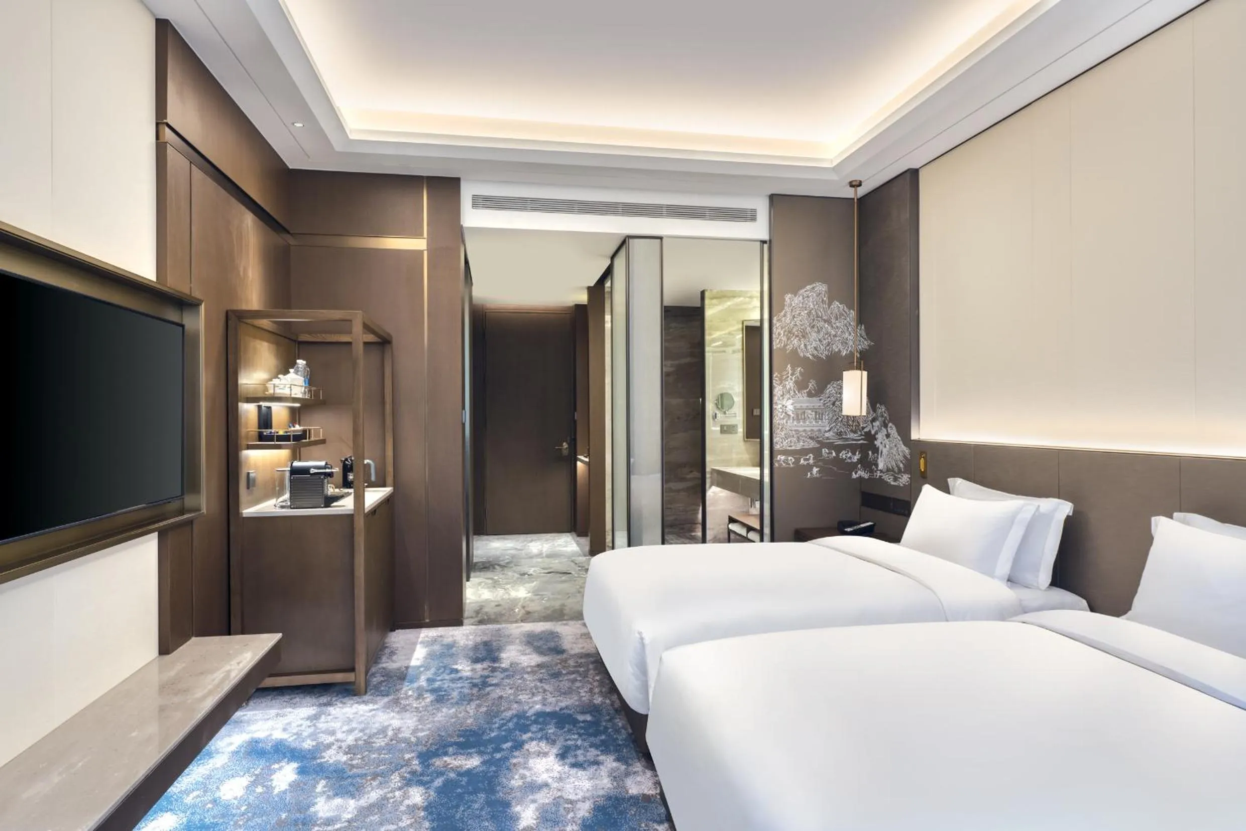 Bedroom, Bed in voco Xiong'An