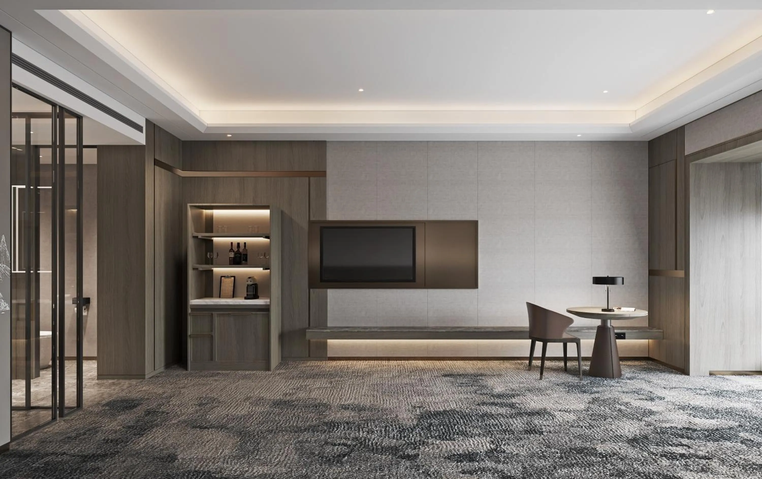 Photo of the whole room in voco Xiong'An