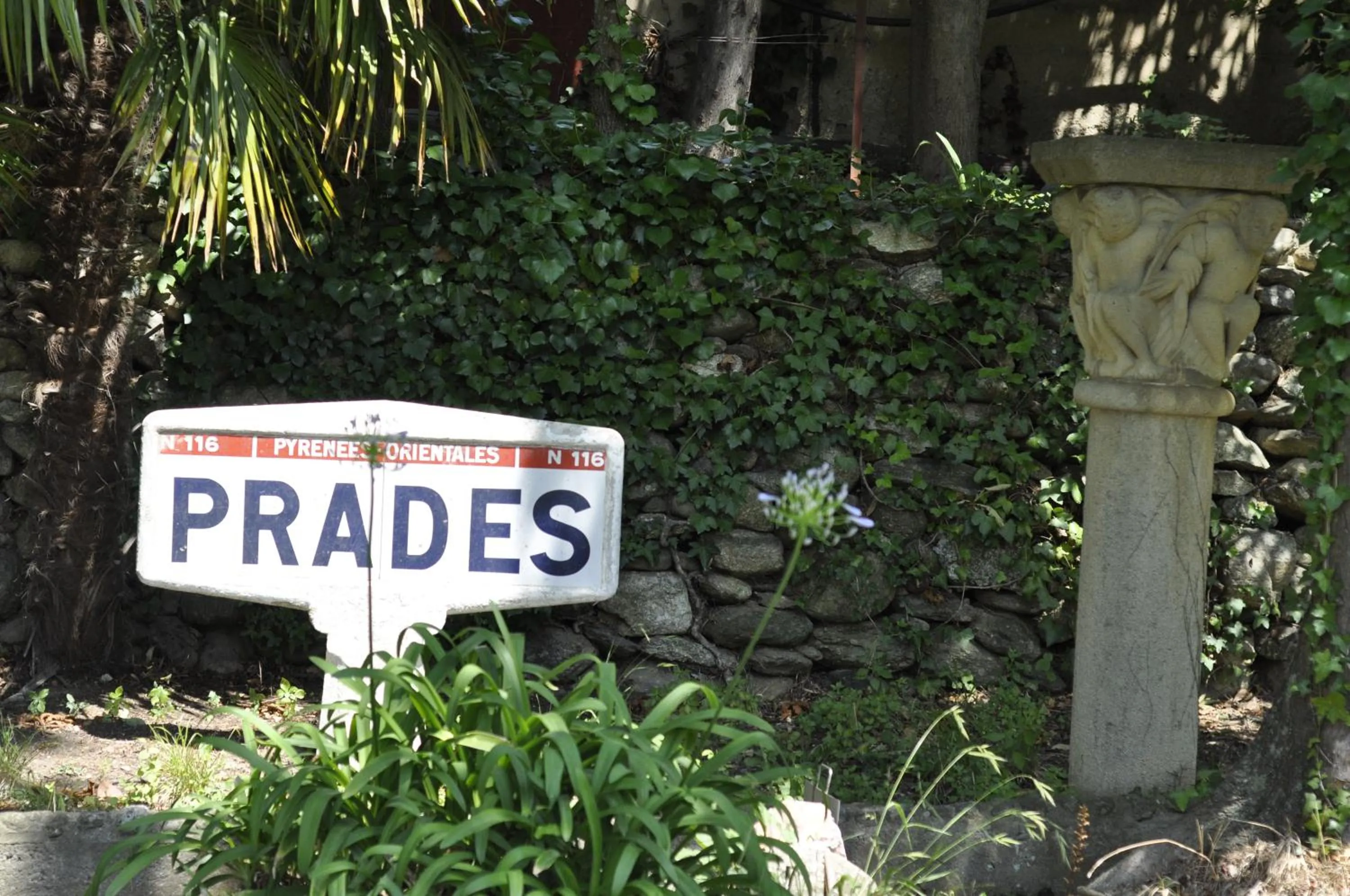 Garden in La Villa du Parc