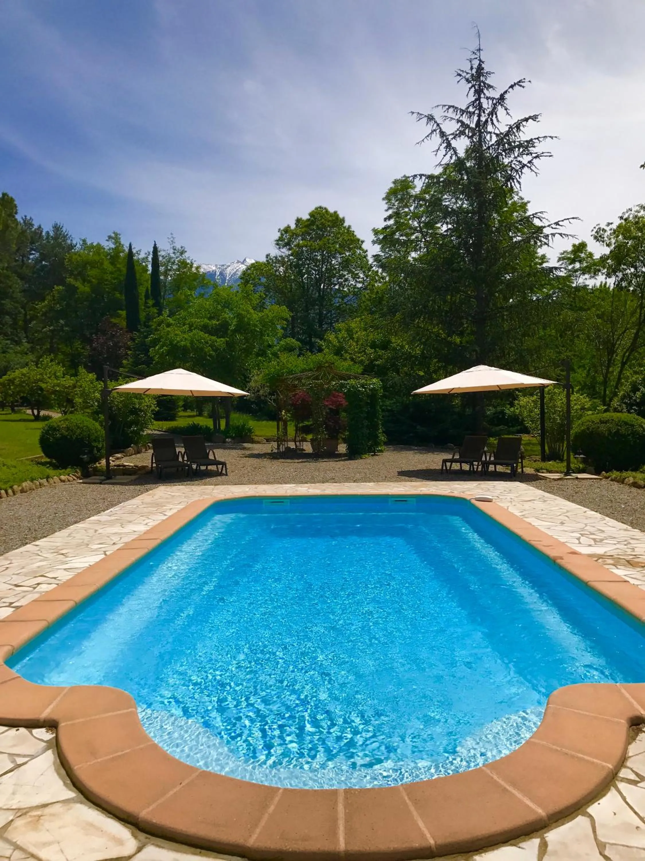 Garden in La Villa du Parc