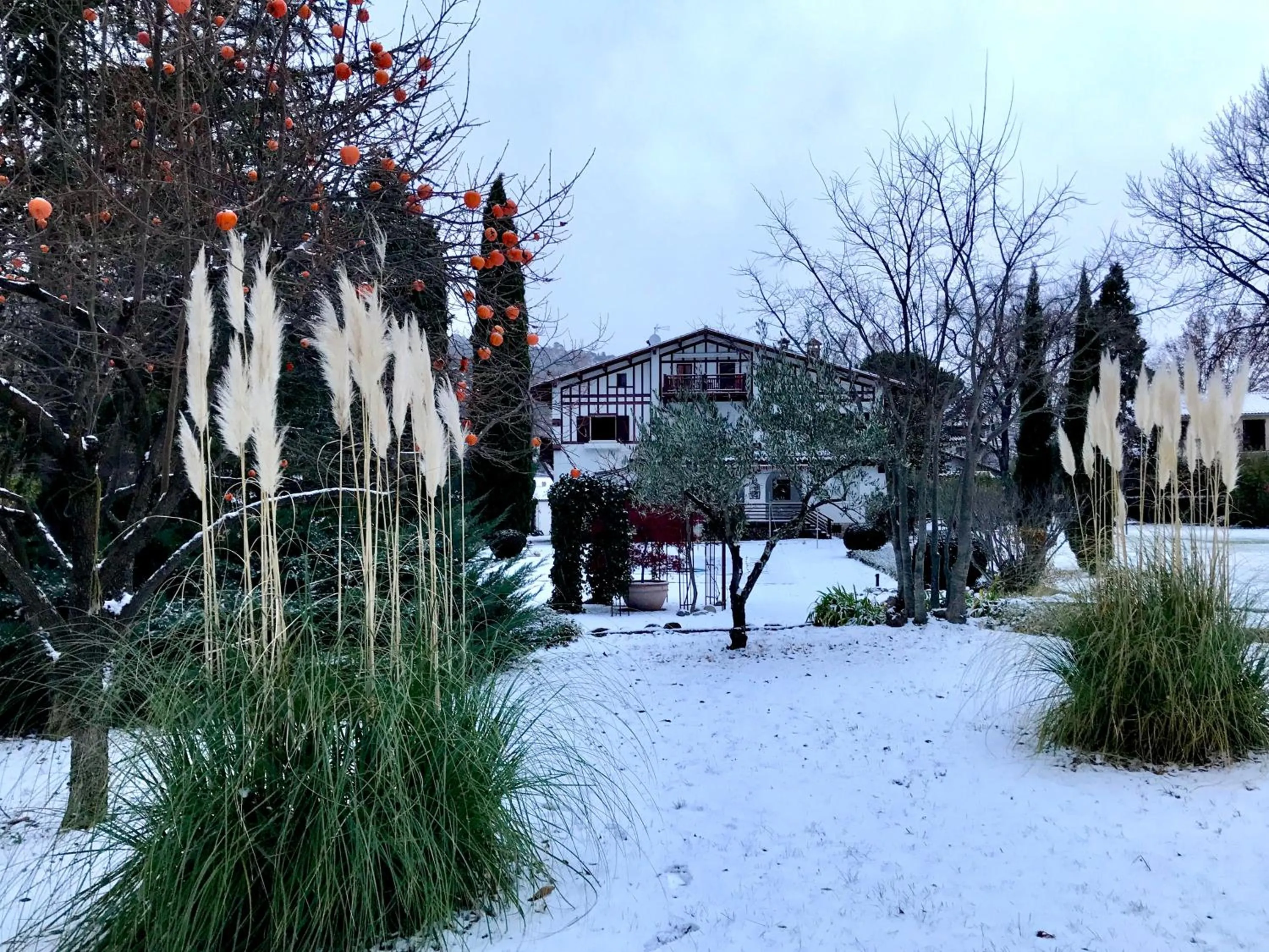 Winter in La Villa du Parc