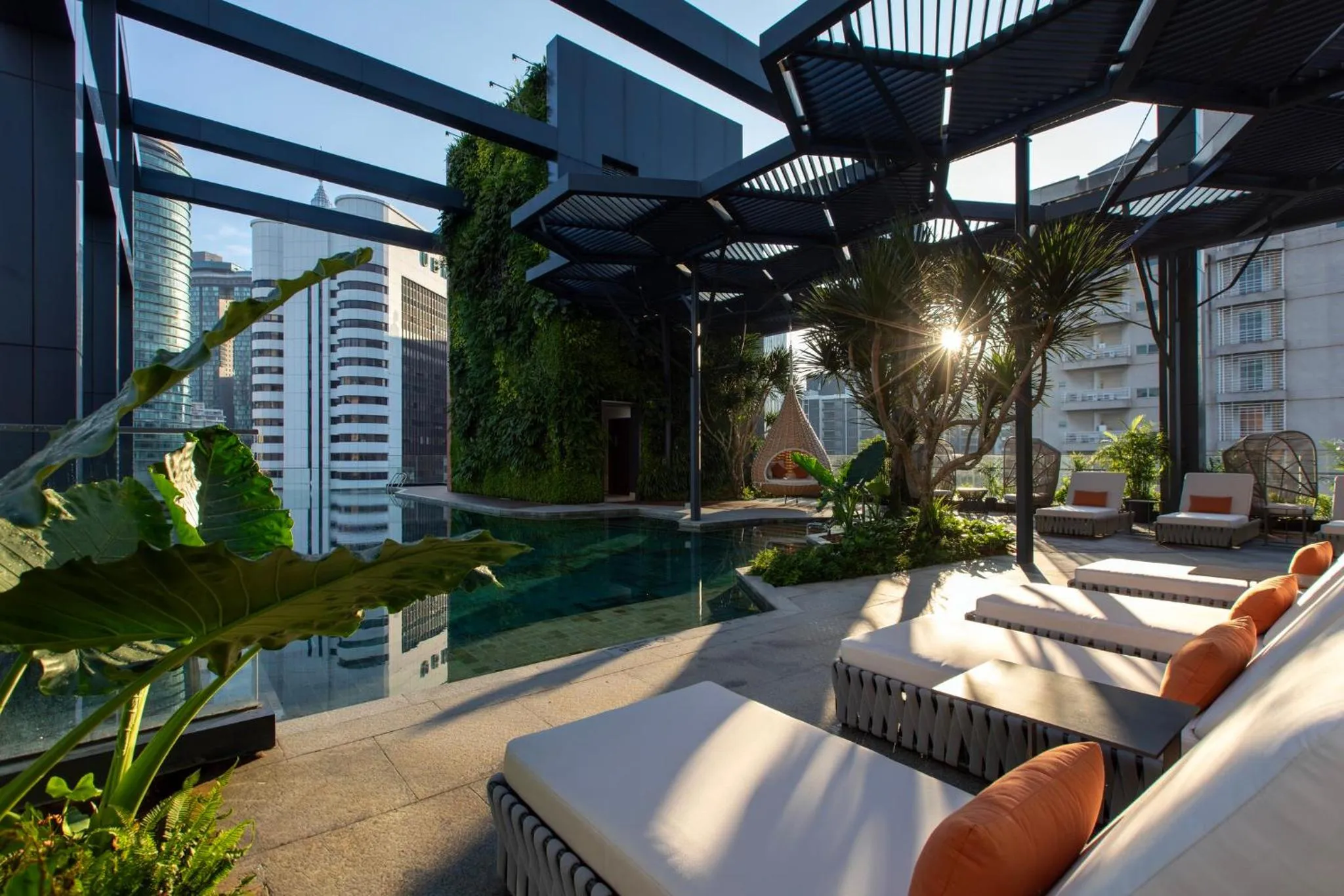 Swimming pool in Hotel Indigo Kuala Lumpur on the Park by IHG