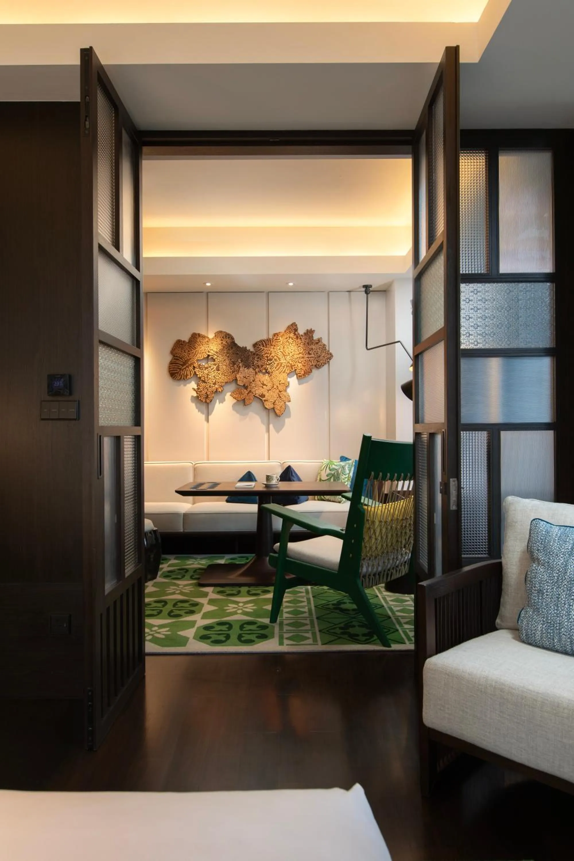 Living room, Bed in Hotel Indigo Kuala Lumpur on the Park by IHG