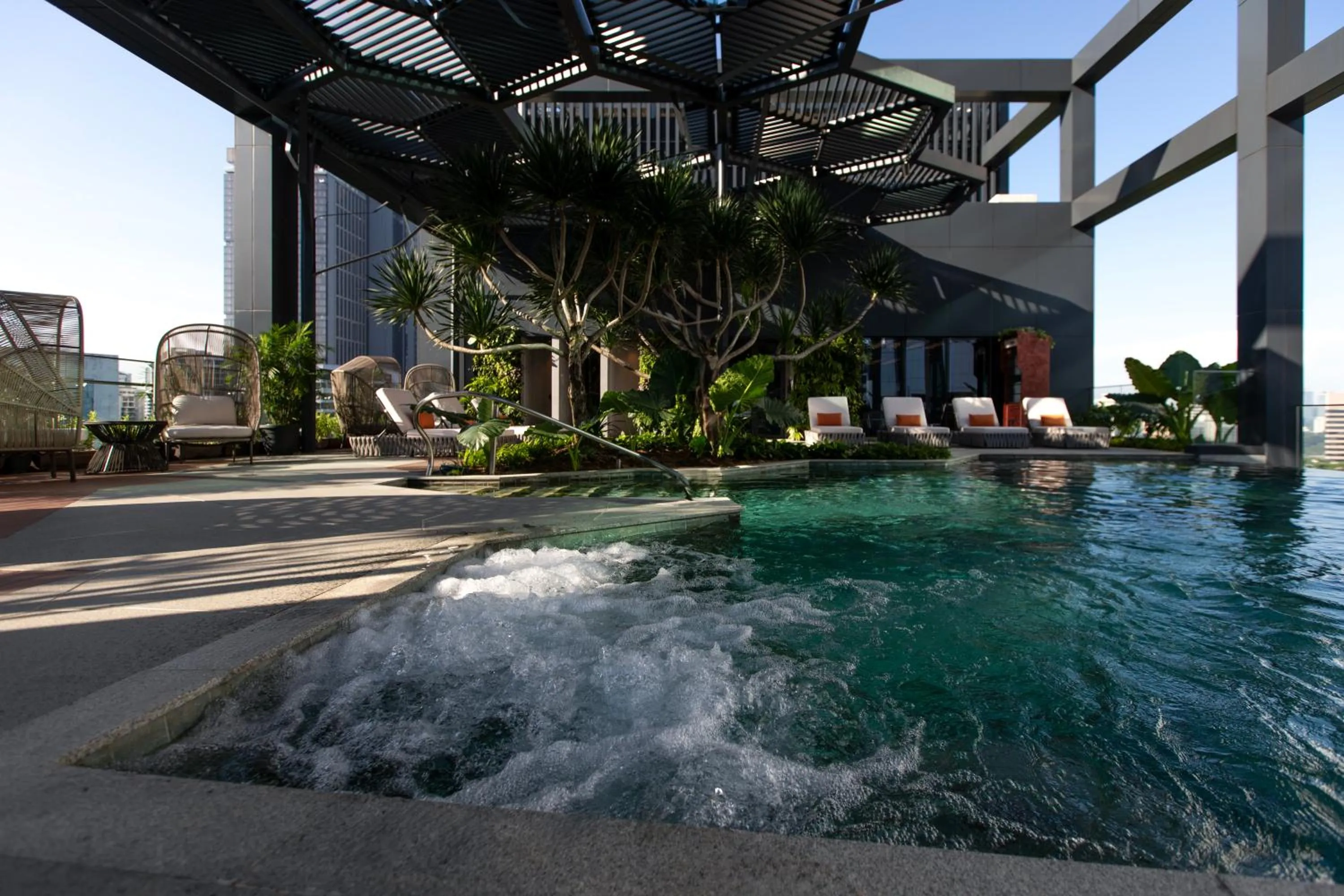 Pool view in Hotel Indigo Kuala Lumpur on the Park by IHG