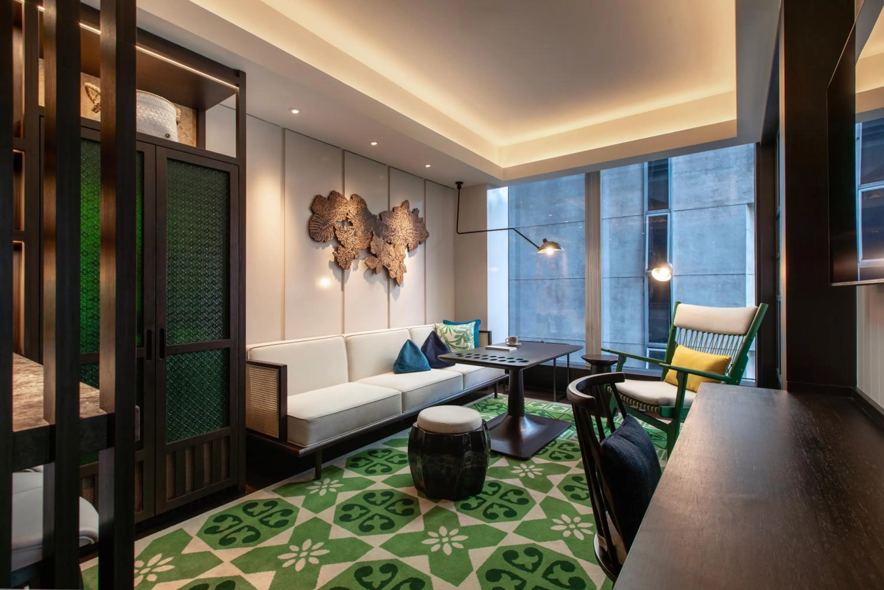 Living room, Bed in Hotel Indigo Kuala Lumpur on the Park by IHG