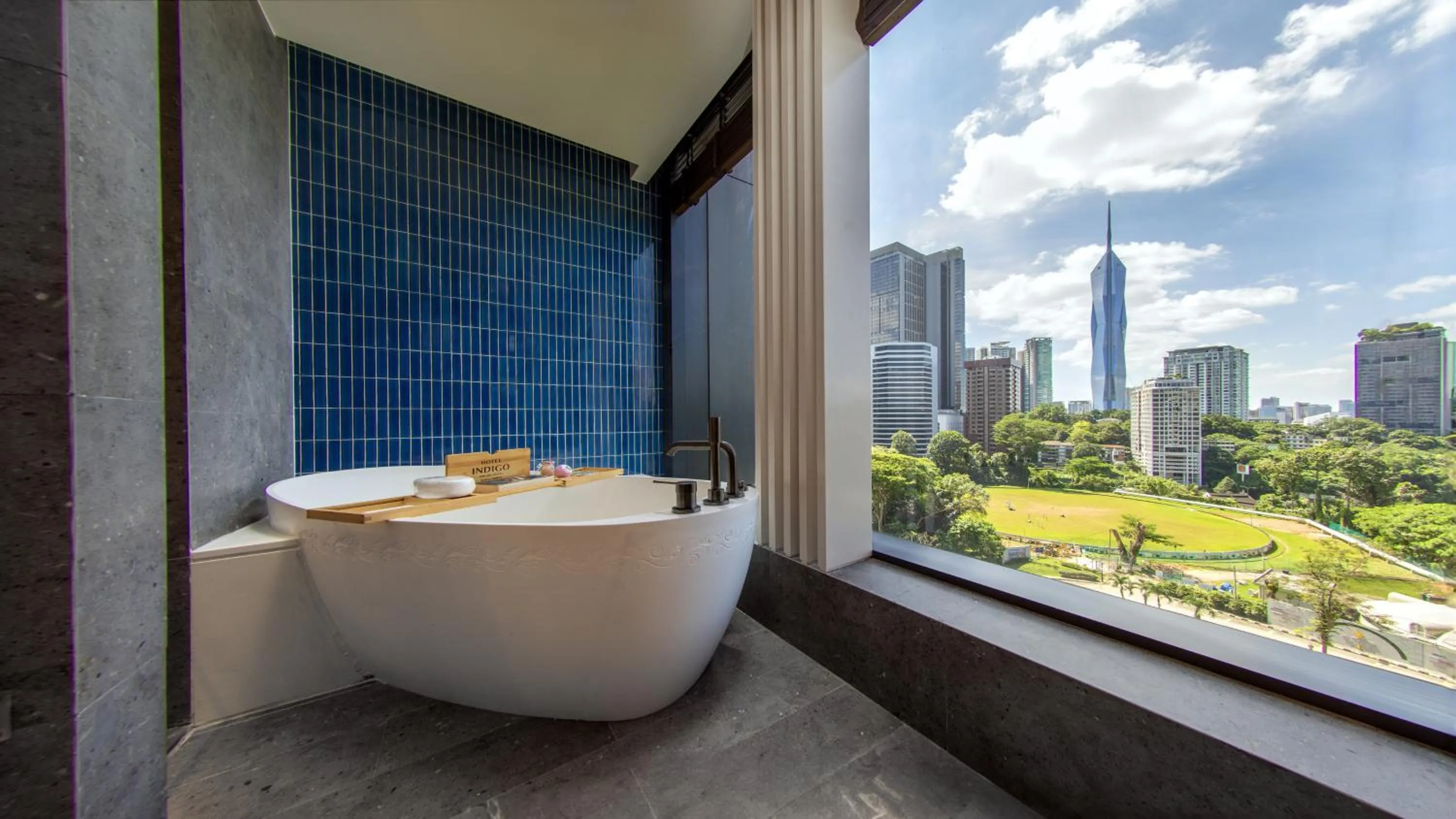 Bathroom in Hotel Indigo Kuala Lumpur on the Park by IHG